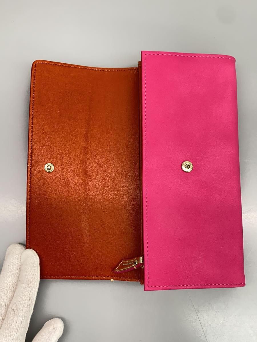 Vivienne Westwood Vivienne Westwood Plain Long Wallet Pink Size ONE SIZE - 4 Thumbnail