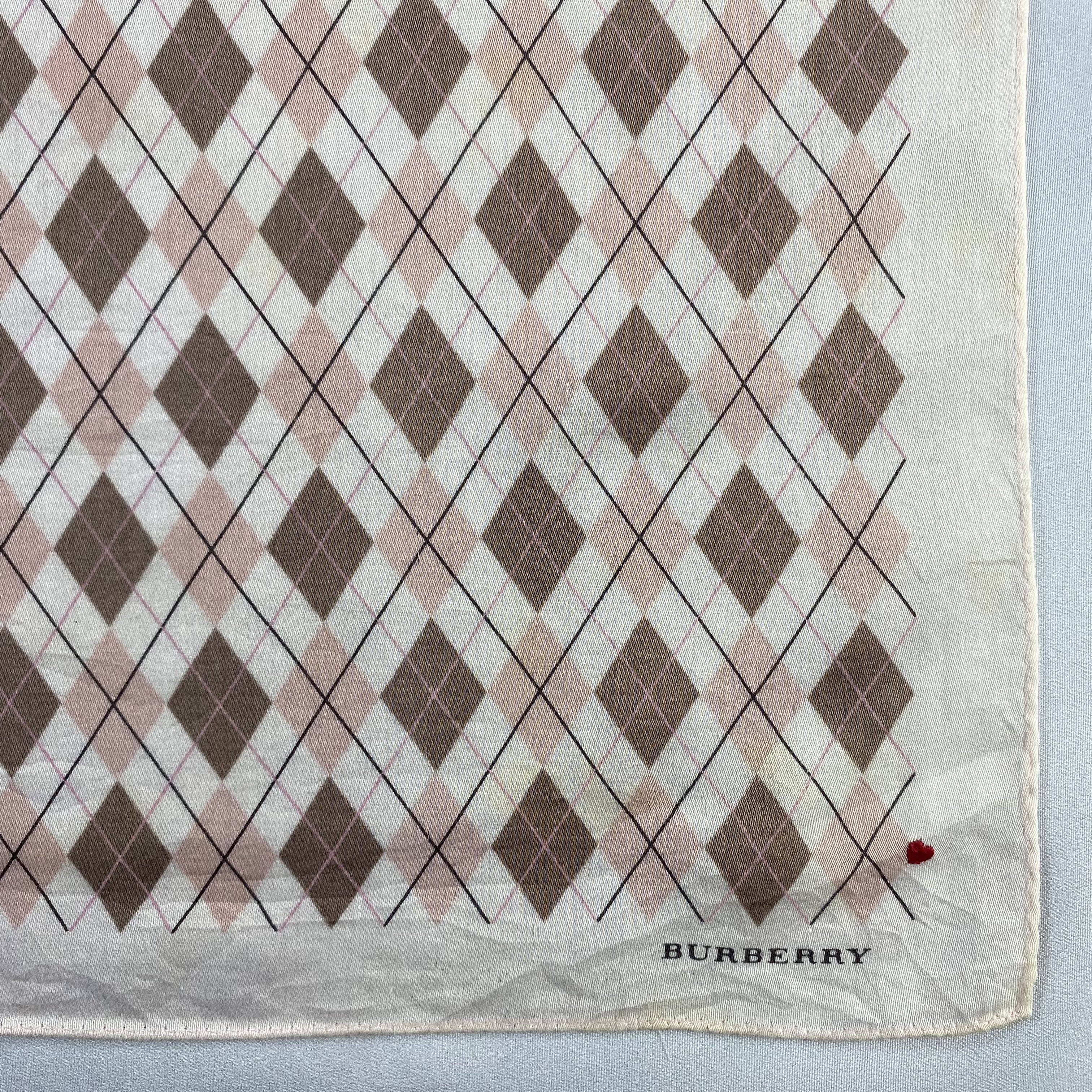 Burberry × Vintage Burberry Handkerchief / Neckerchief / Bandana-P1795 Size ONE SIZE - 3 Thumbnail