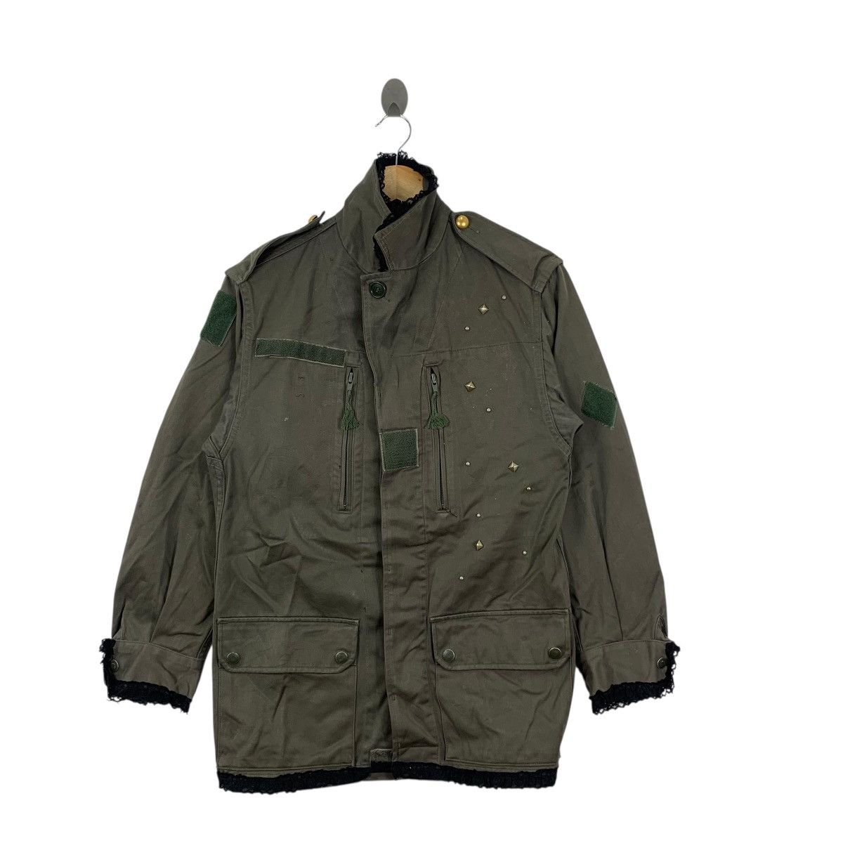 Vintage Vintage 1985 UGECOMA PARIS FRENCH ARMY Field Jacket Size S / US 4 / IT 40 - 3 Thumbnail