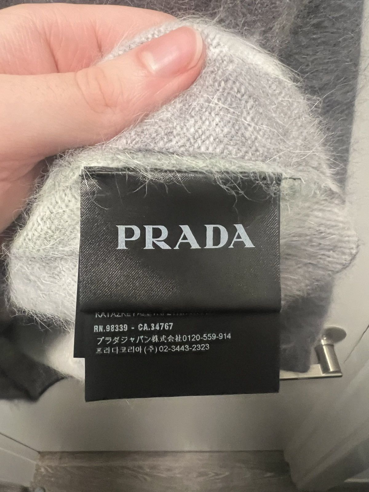 Prada Prada F/W 2017 Angora Mohair "Still Life" Sweater Size US L / EU 52-54 / 3 - 3 Thumbnail