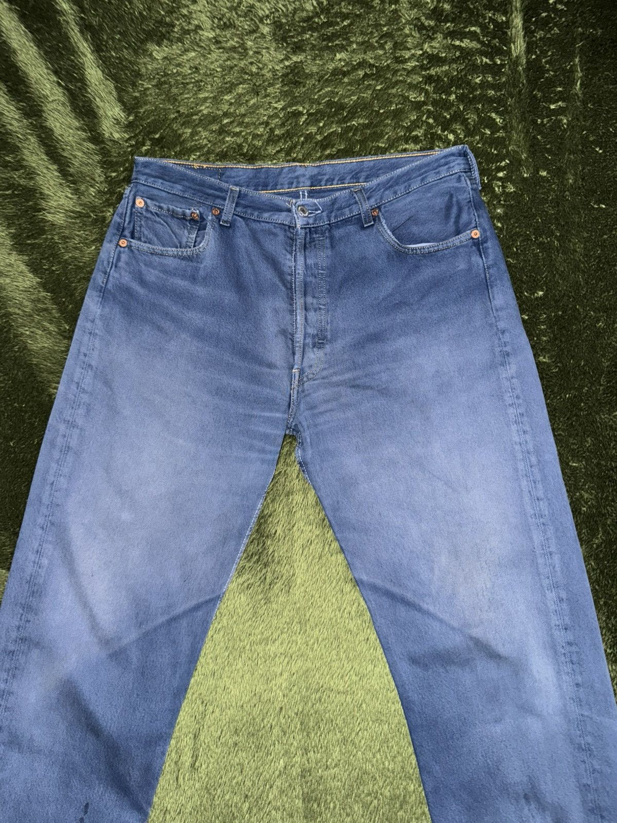 Levi's [W36/L36] Levi’s 501 Europe Hand-Dyed Wash Denim Pants Size US 36 / EU 52 - 5 Thumbnail