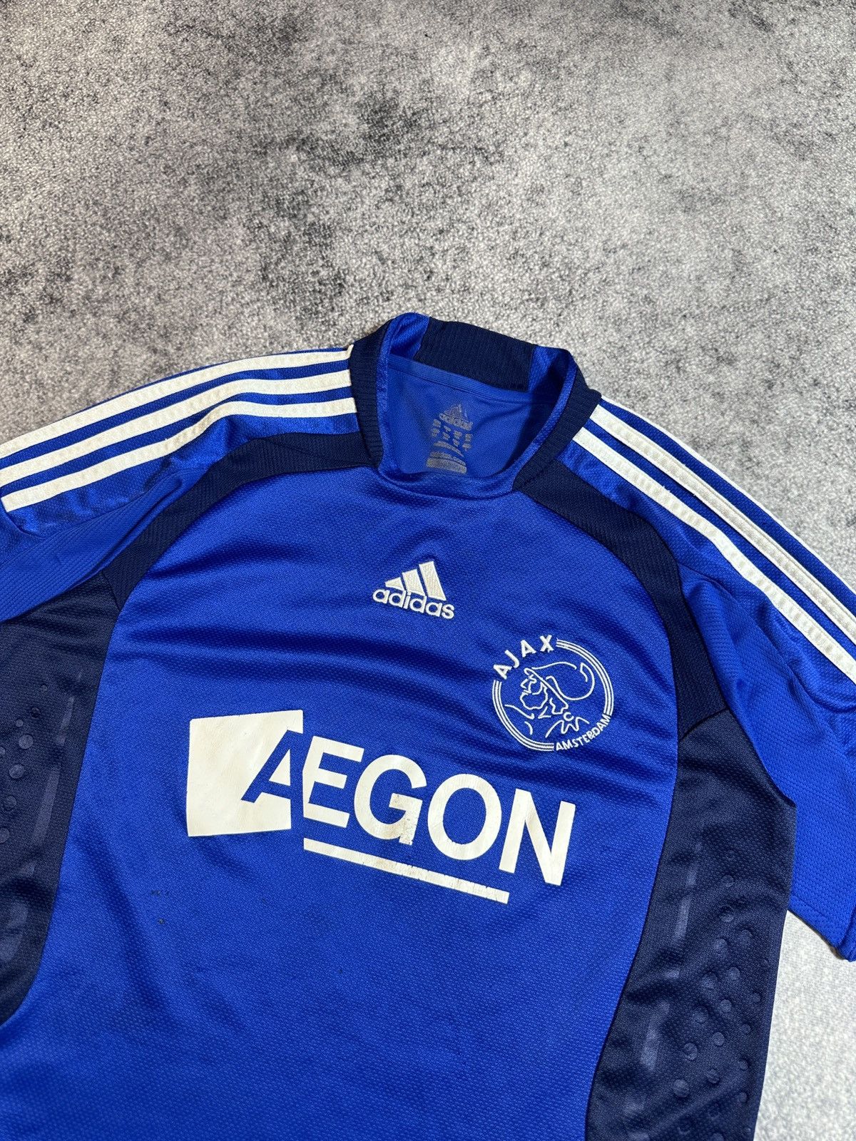 Adidas × Vintage Adidas Ajax Soccer Jersey Cental Logo Streetwear Rare Xs USA Size US XS / EU 42 / 0 - 2 Thumbnail