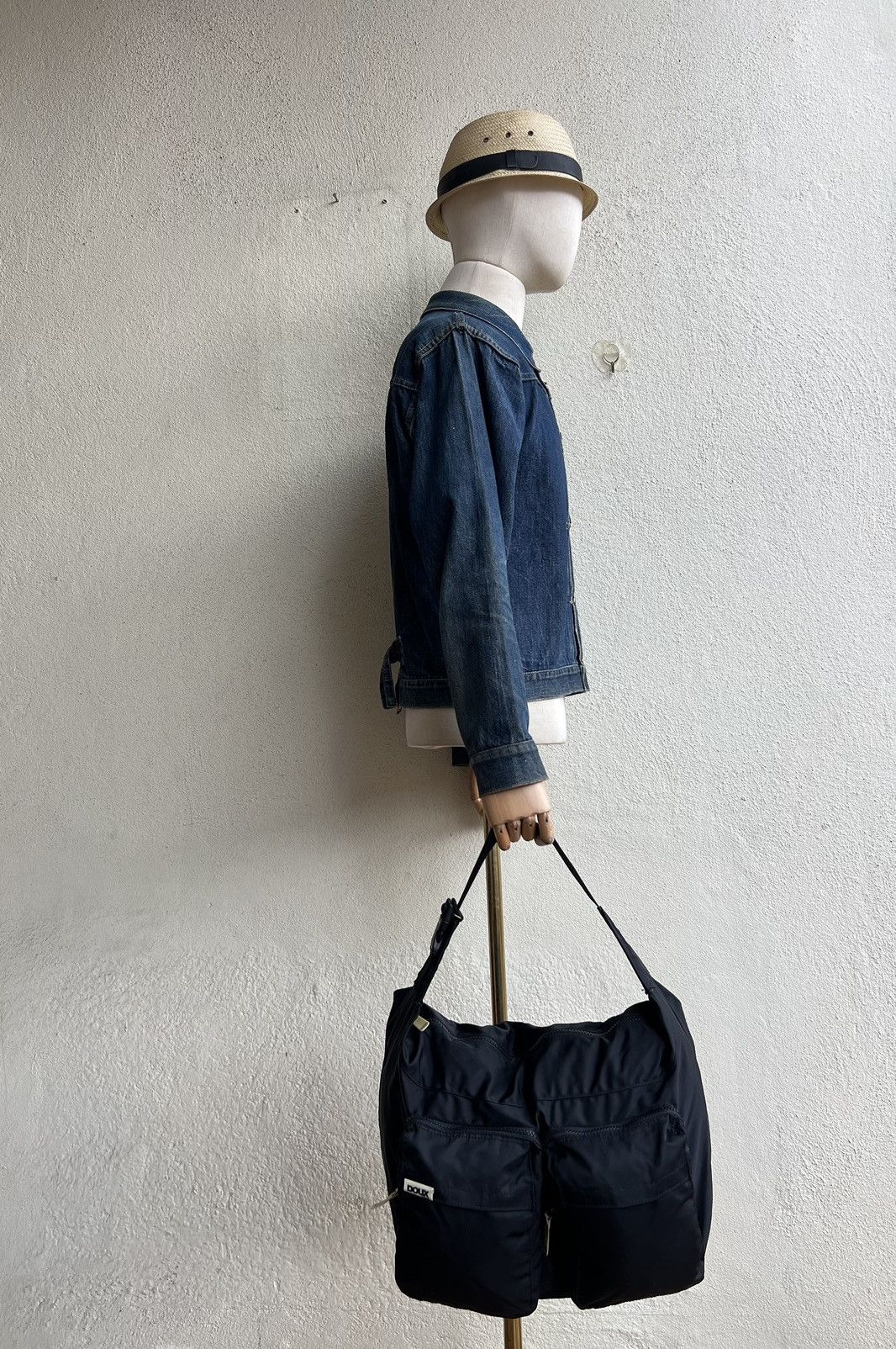Vintage × Yohji Yamamoto Vintage Yohji Yamamoto Y’saccs DOUX Cargo Bag Size ONE SIZE - 6 Thumbnail