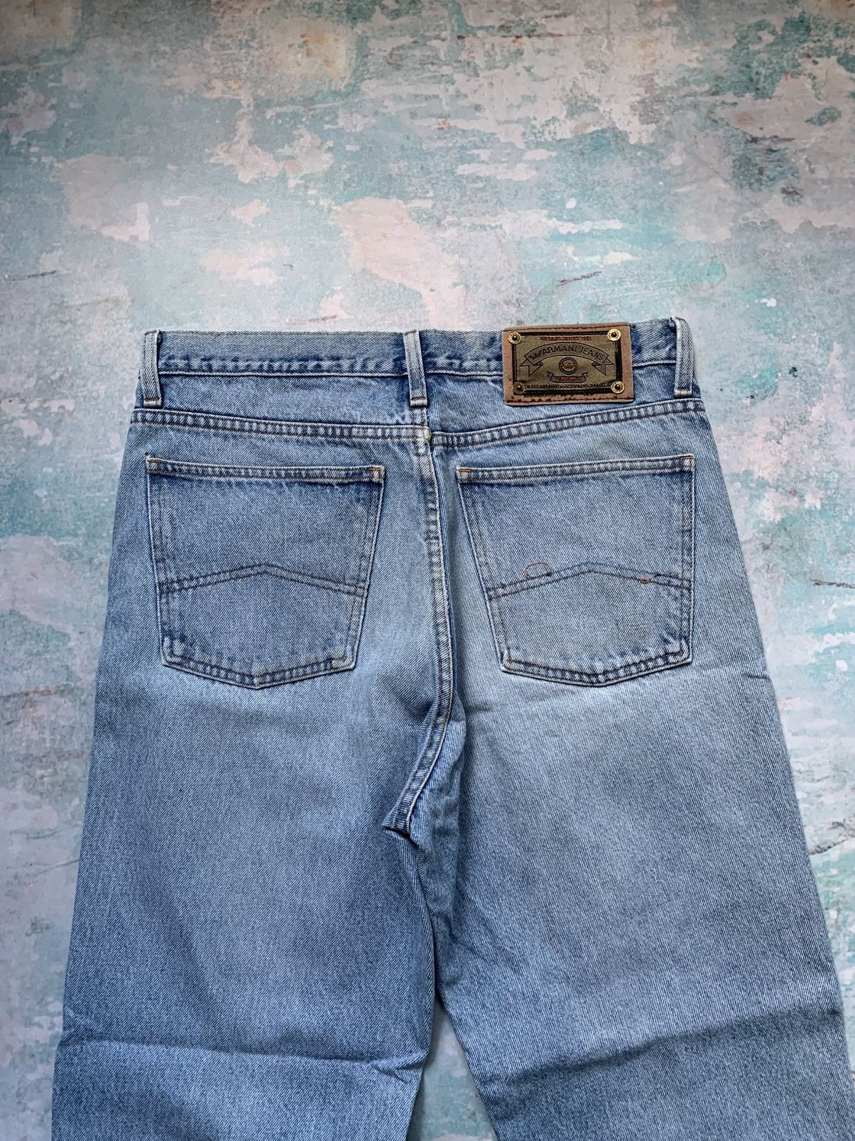 Armani Hype Armani Jeans 2000s Vintage Denim Pant Size US 34 / EU 50 - 16 Thumbnail