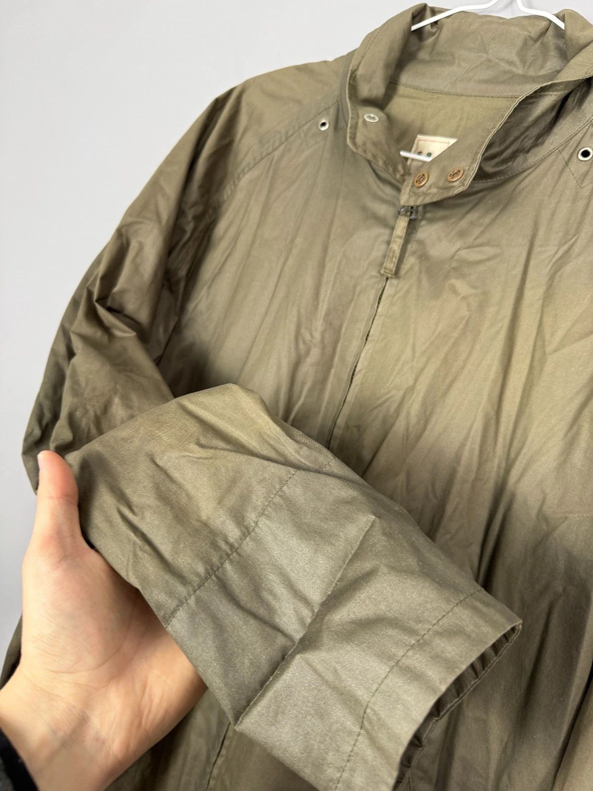 6876 Vintage 6876 Six Eight Seven Six Waxed Jacket Workwear Coat Size US L / EU 52-54 / 3 - 4 Thumbnail