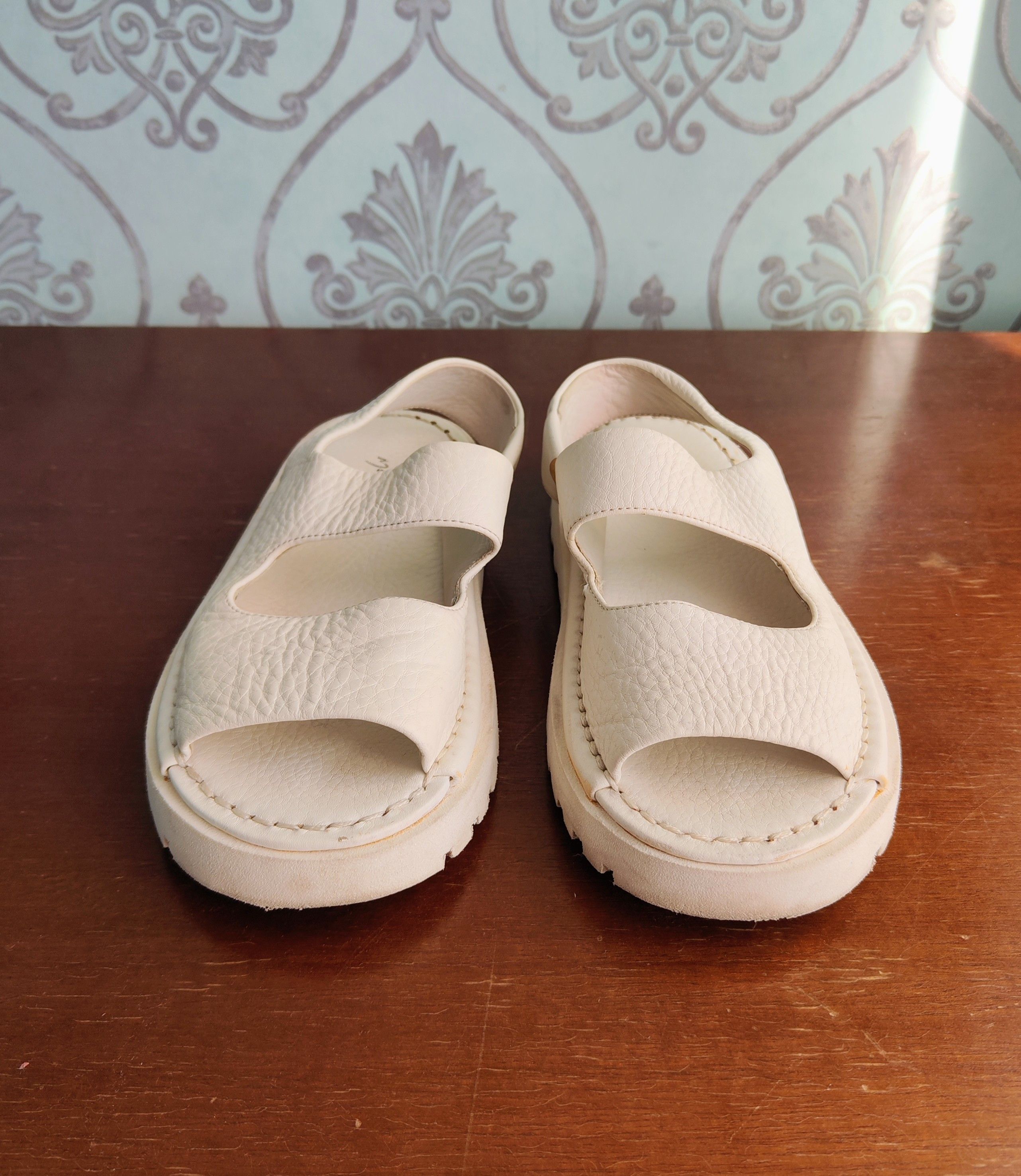 Marsell Sanpomice optical white sandal.Like Marni or Guidi Size US 5 / IT 35 - 4 Thumbnail