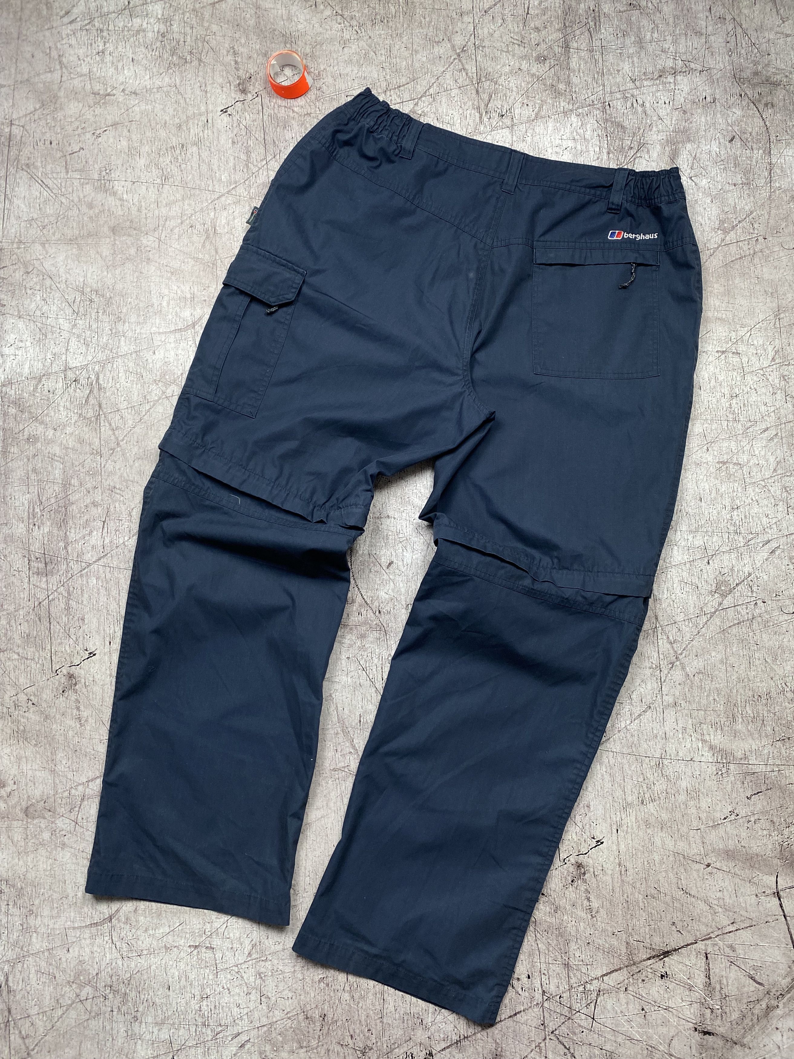 Berghaus × Vintage Berghaus Vintage Mens Outdoor Cargo Pants Shorts Size US 36 / EU 52 - 6 Thumbnail