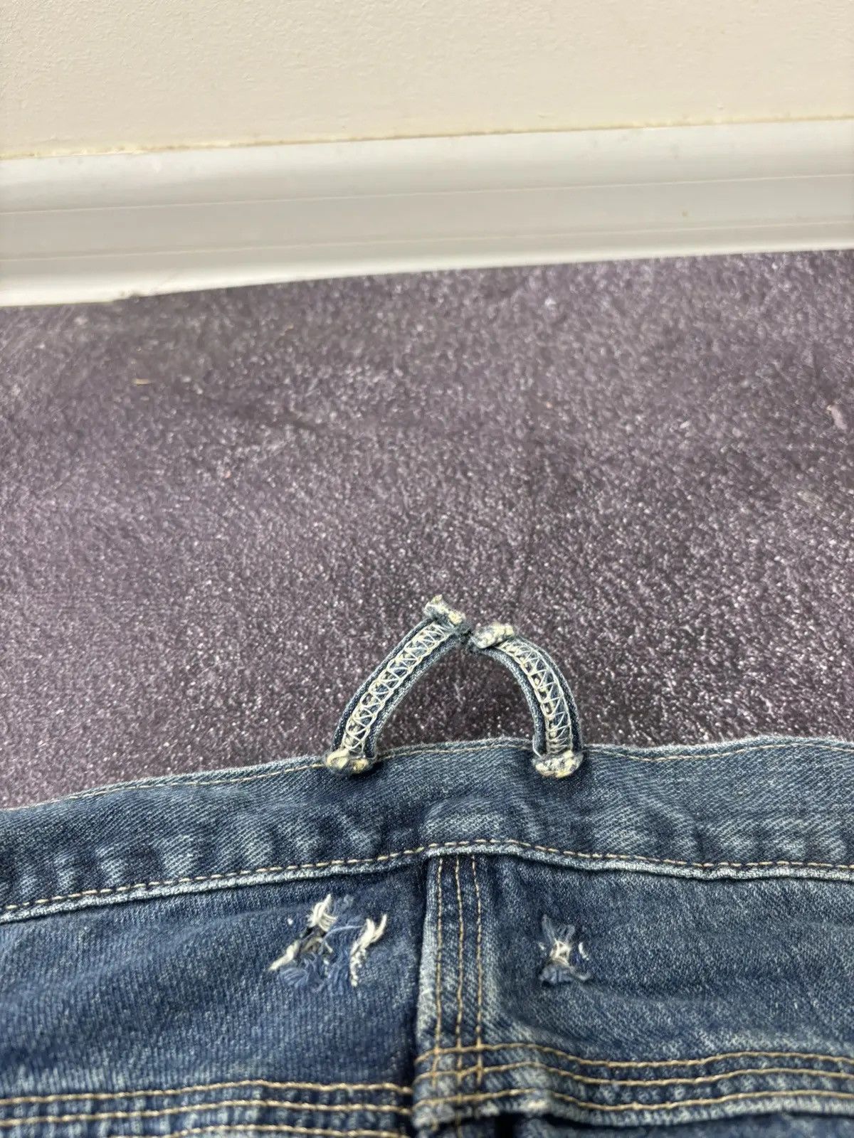 Dickies × Vintage Vintage Dickies Relaxed Fit Blue Work Denim Jeans Size US 32 / EU 48 - 6 Thumbnail