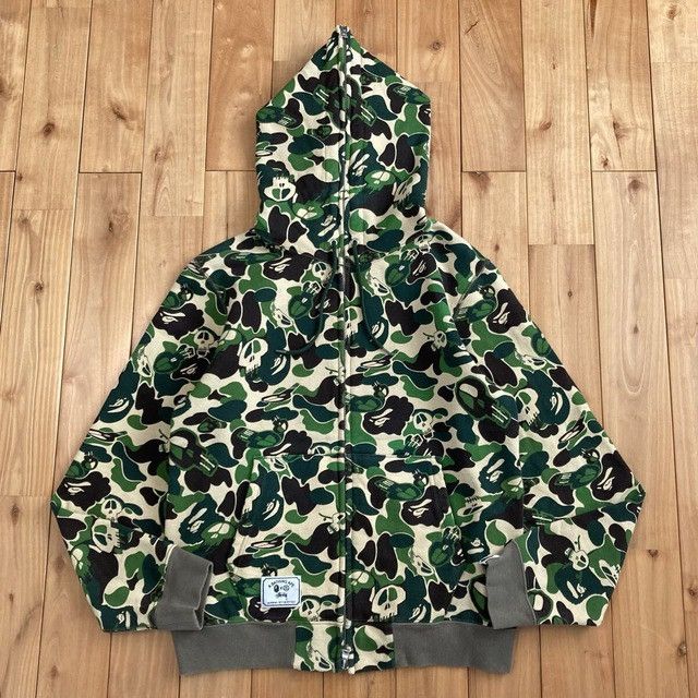 Bape × Stussy Stussy × BAPE CAMO Full Zip Hoodie a bathing ape skull NIGO Size US S / EU 44-46 / 1 - 2 Thumbnail