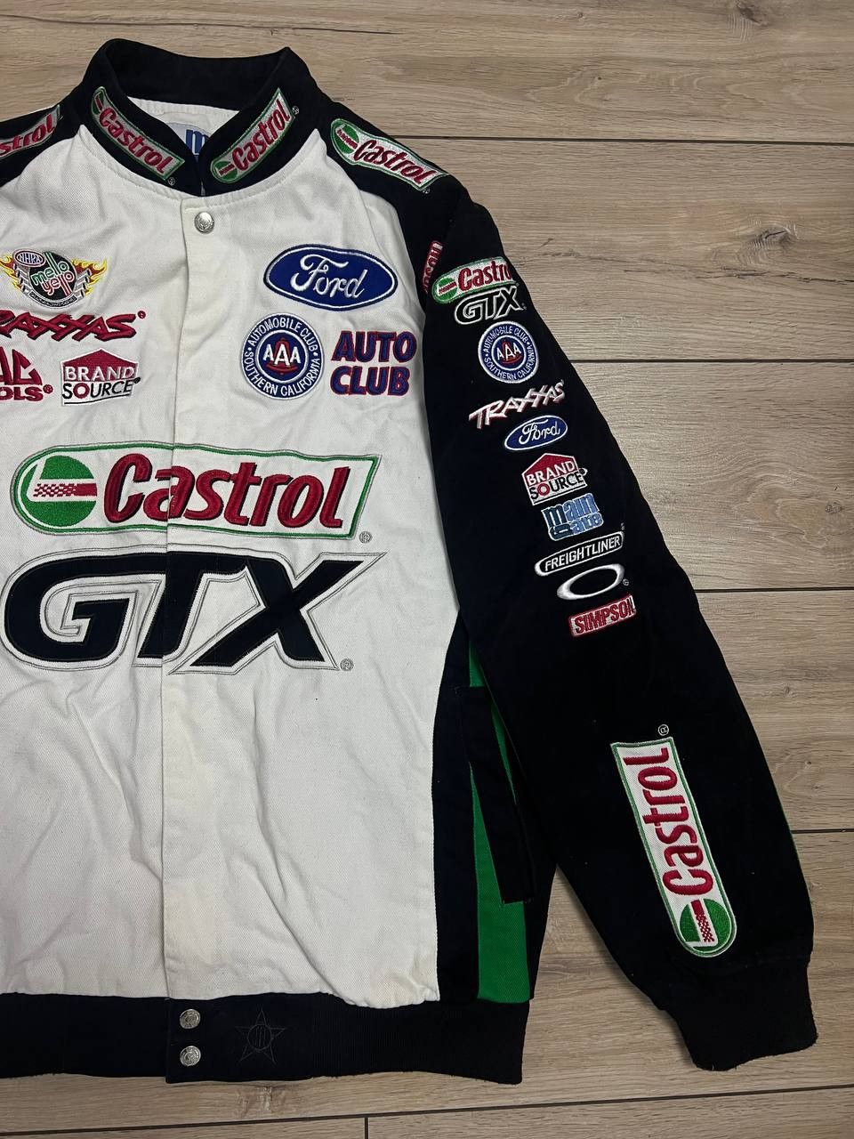JH Design × Vintage Men Castor GTX JH Design NASCAR Jacket Racing Vintage 2XL Size US XXL / EU 58 / 5 - 13 Thumbnail