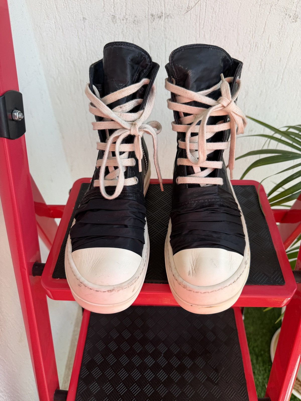 Rick Owens Drkshdw w14 Wrap hustler ramones Size US 8 / IT 38 - 5 Thumbnail