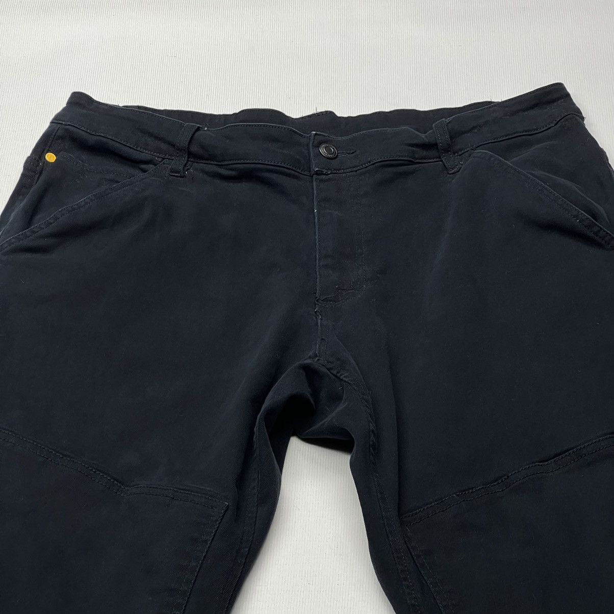 Caterpillar Cat Caterpillar Pants Black Carpenter Double Knee Workwear Size US 36 / EU 52 - 6 Thumbnail