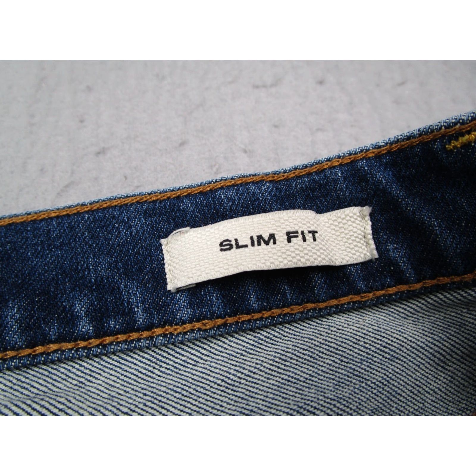 Flint And Tinder Flint and Tinder Jeans Mens Slim Blue 29 5 Pocket Stretch Denim Straight Zip Fly 29x30 Regular Size US 29 - 4 Thumbnail
