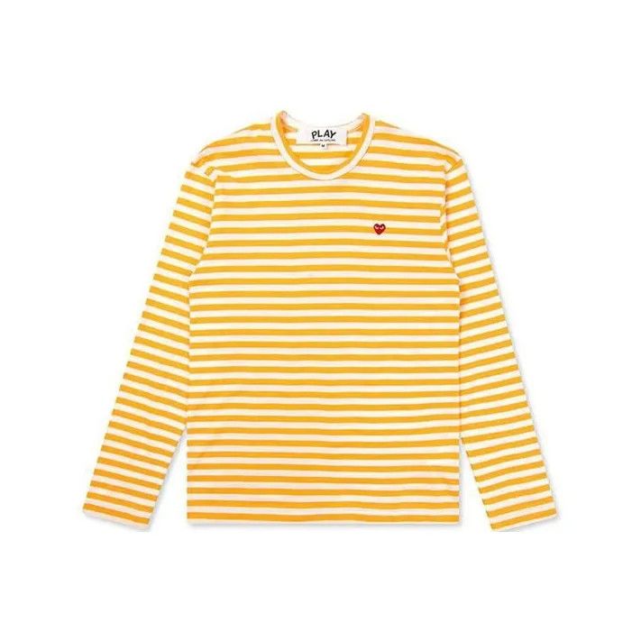 Comme des Garcons PLAY Comme des Garçons Play Long Sleeve Striped T-Shirt 0079 Size US S / EU 44-46 / 1 - 1 Thumbnail