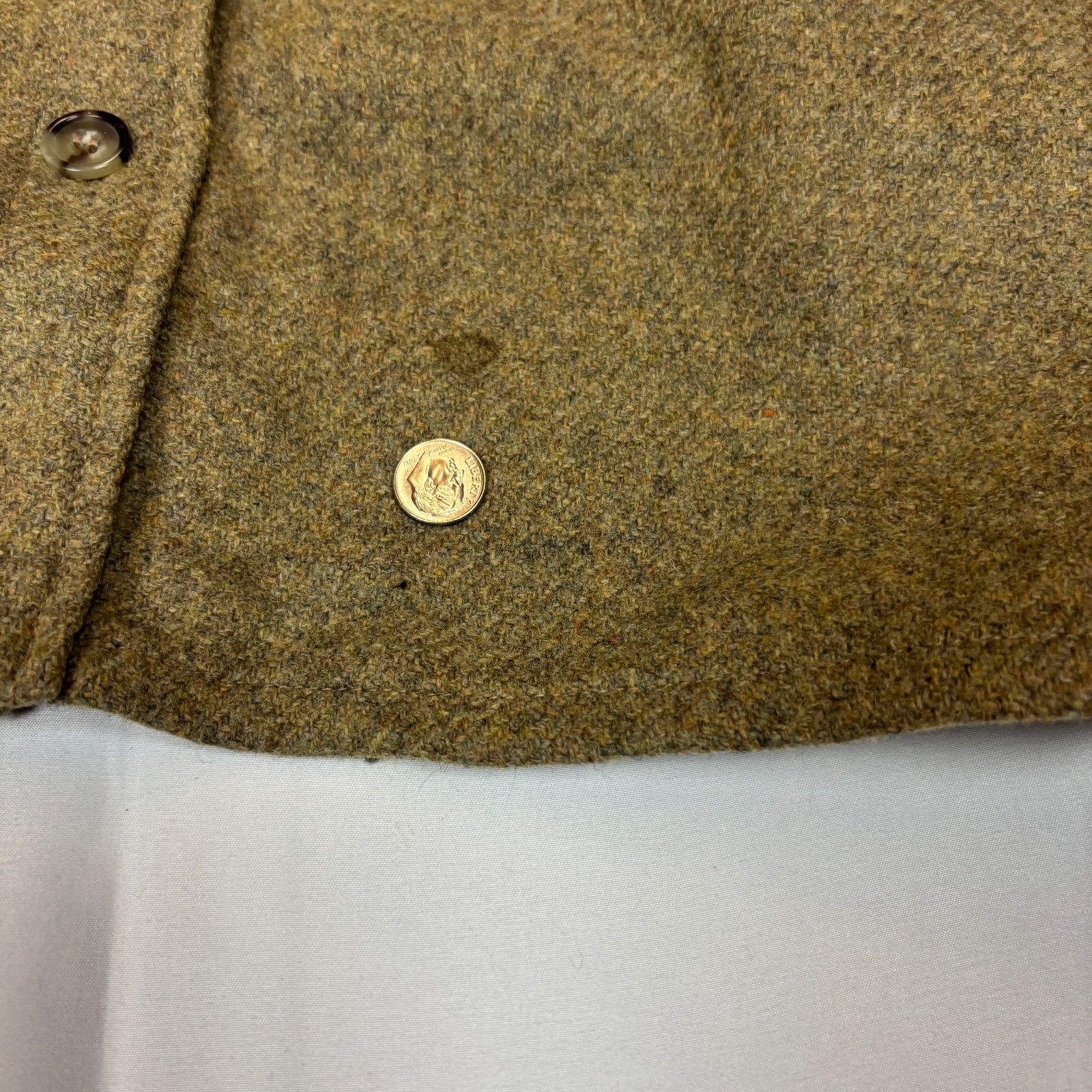 A.P.C. A.P.C. Basile Wool Blend Overshirt 2XL Button Up Shacket Size US XL / EU 56 / 4 - 10 Thumbnail