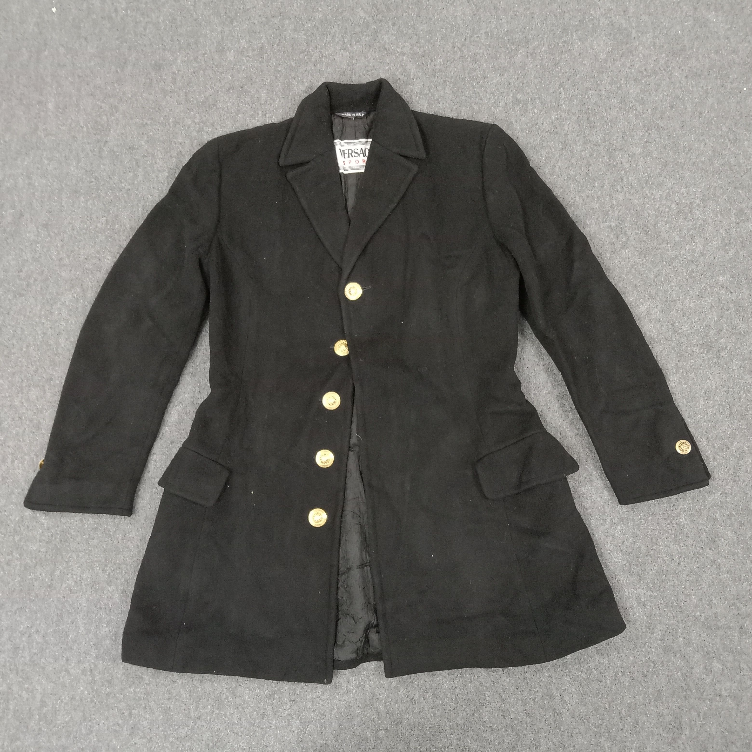 Versace Sport Italian Brand Coat Jacket