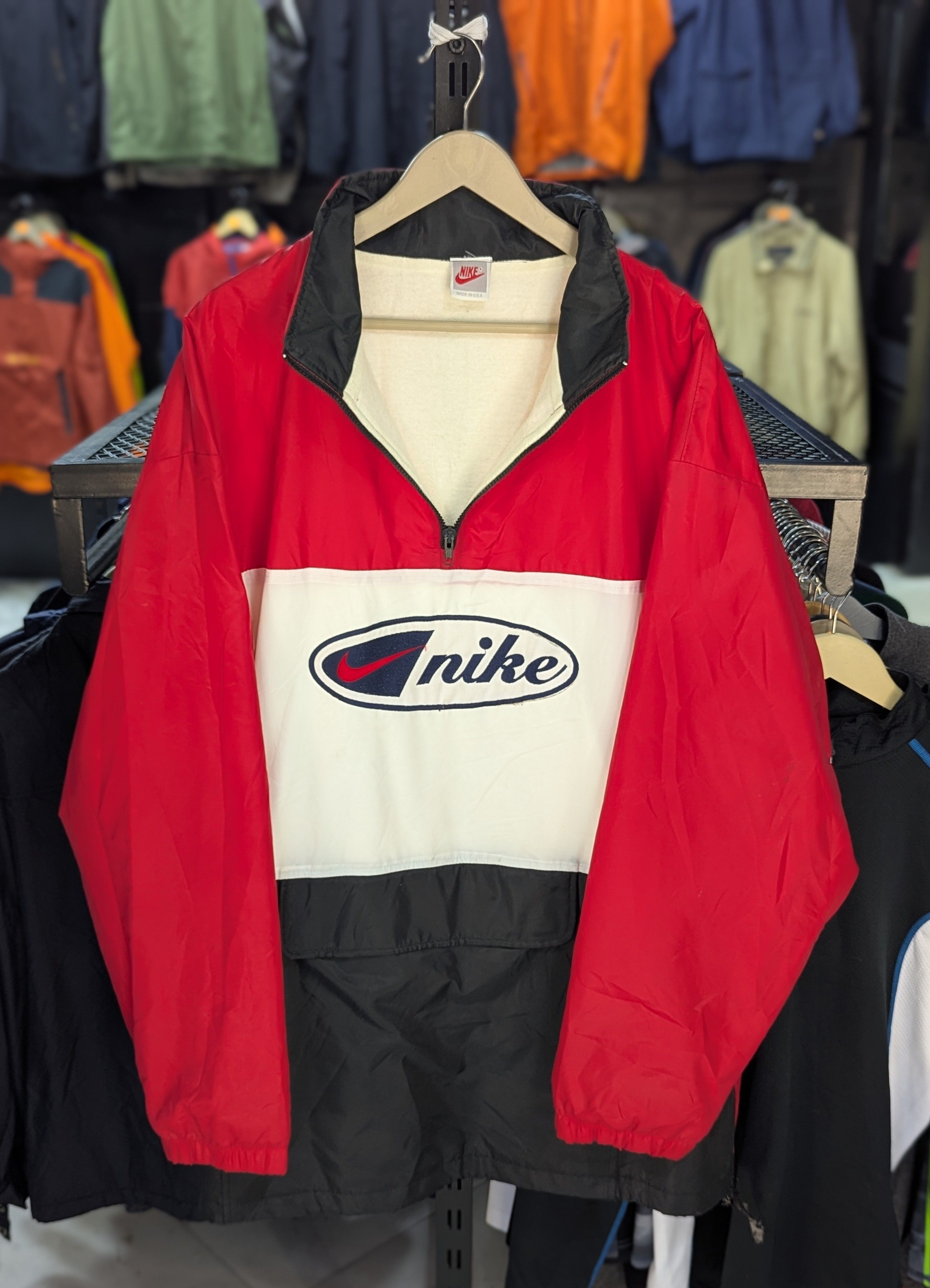 Nike Nike half zip 90's Size US XXL / EU 58 / 5 - 1 Thumbnail