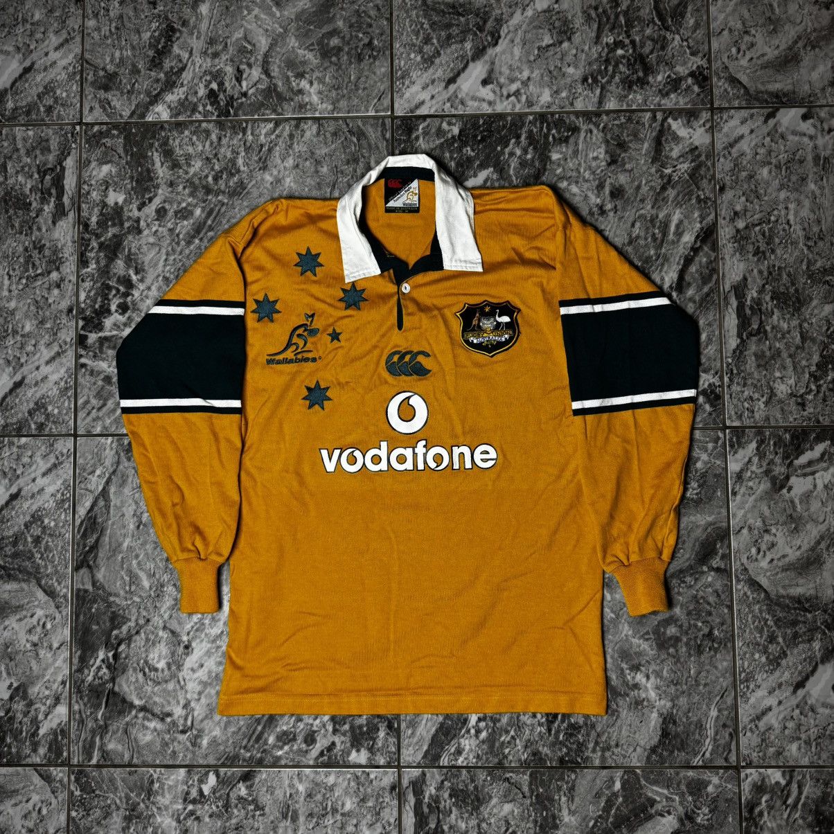 Canterbury of New Zealand Canterbury Wallabies Australian Rugby Jersey Vodafone Size US M / EU 48-50 / 2 - 1 Thumbnail