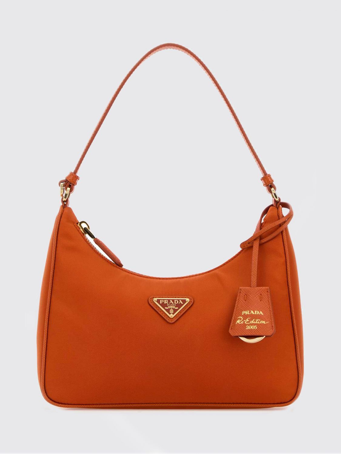 Prada Prada Mini Bag Woman Orange Size ONE SIZE - 1 Thumbnail