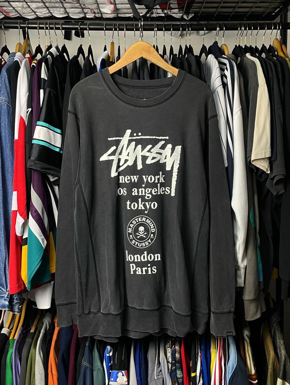 Mastermind Japan × Stussy Vintage Stussy x Mastermind | Grailed