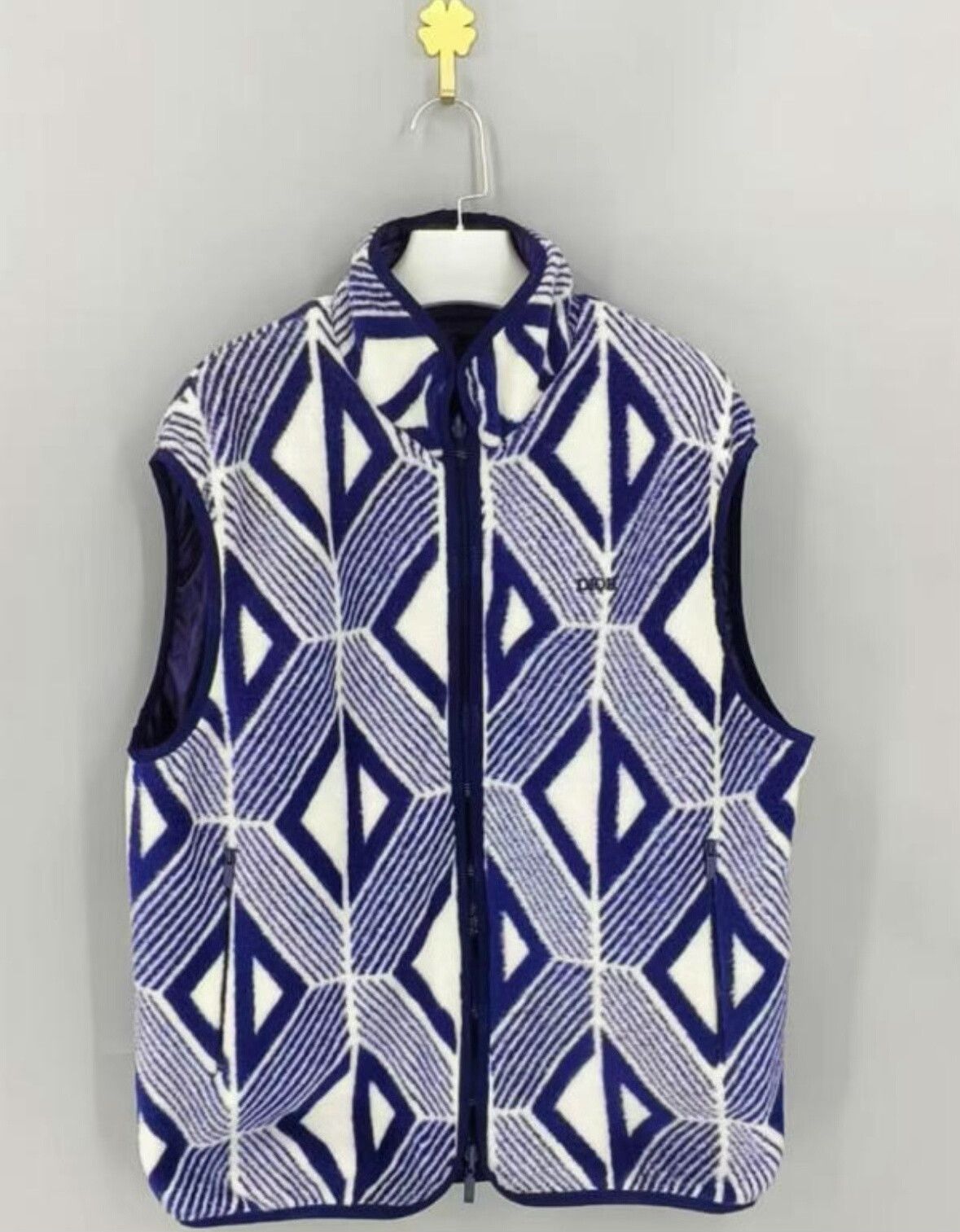 Dior Dior Geometric Print Reversible Vest Size US L / EU 52-54 / 3 - 1 Thumbnail