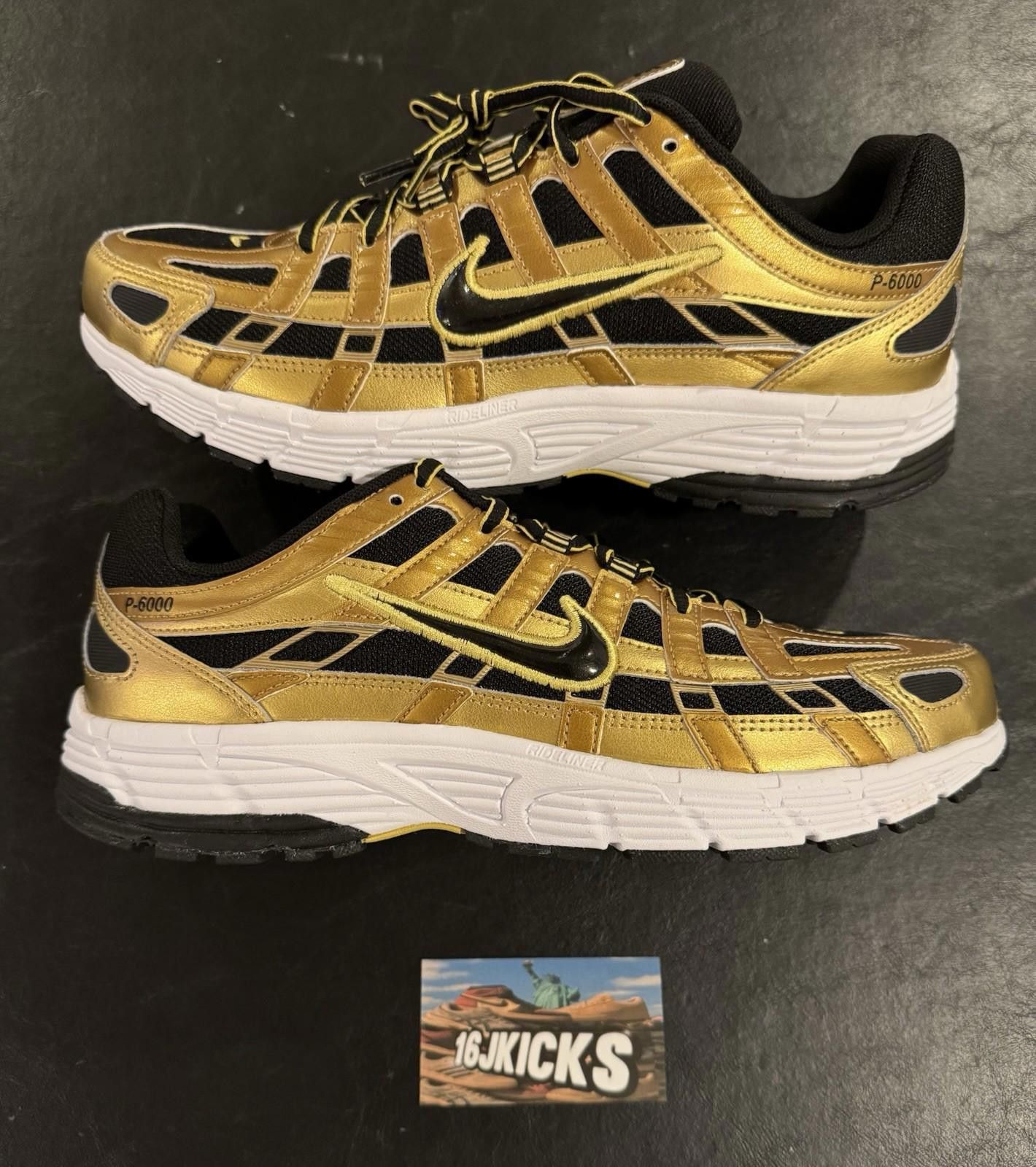 Nike Size 10 - Nike P-6000 Infinite Gold Size US 10 / EU 43 - 1 Thumbnail