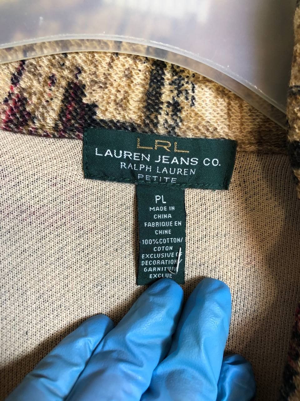 Polo Ralph Lauren Lauren Jeans Co Ralph Lauren LRL Sweater Cardigan Size L / US 10 / IT 46 - 2 Thumbnail