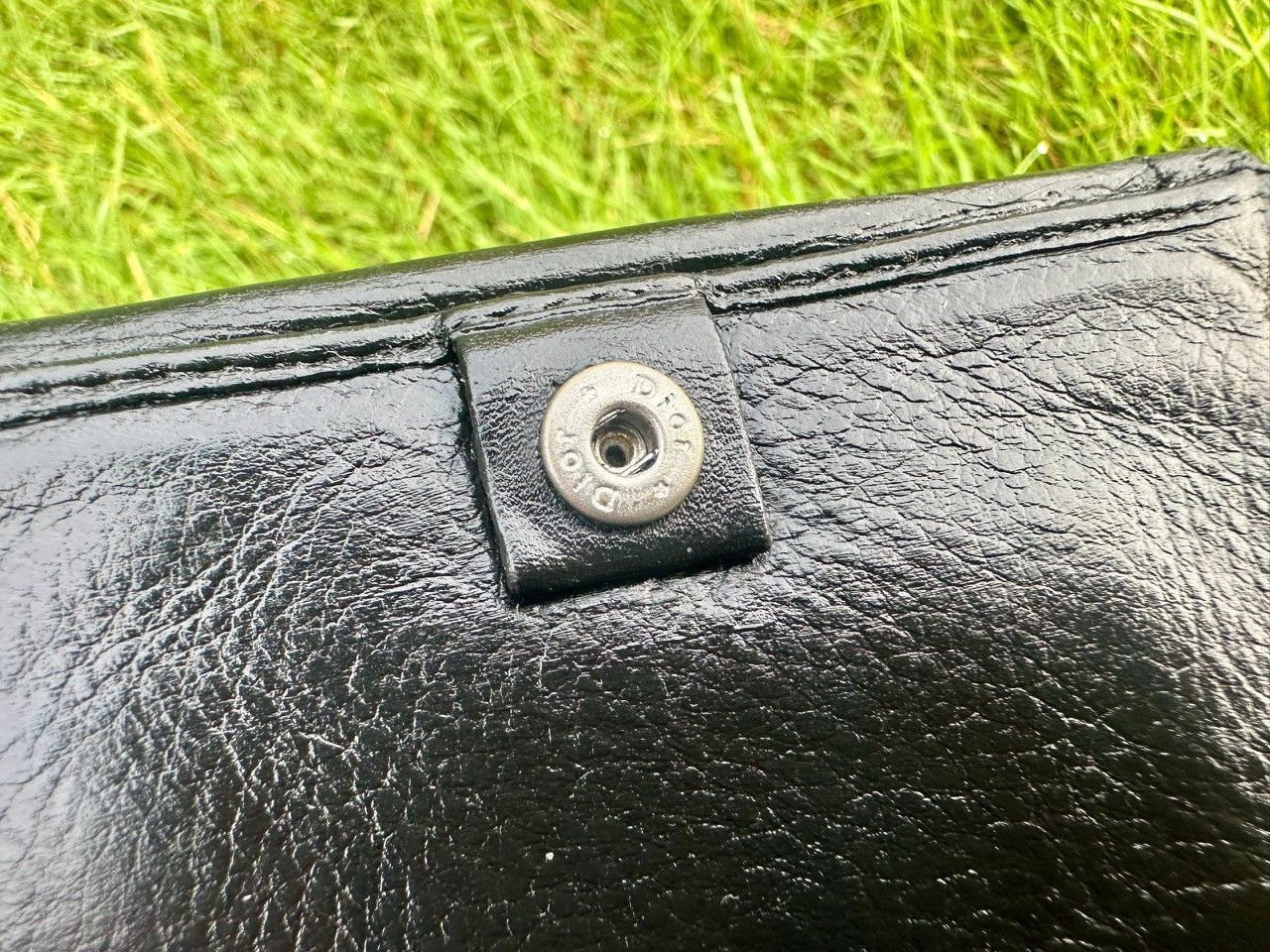 Dior Authentic Christian Dior Saddle Leather Compact Wallet Size ONE SIZE - 10 Thumbnail