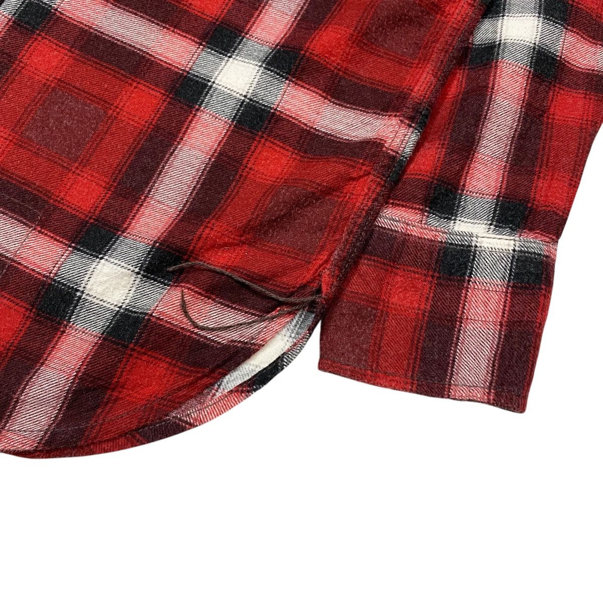 Japanese Brand × TOYS McCOY × The Real McCoy's Real Mccoy’s Overalls Chambray Plaid Flannel Shirts Size US S / EU 44-46 / 1 - 8 Thumbnail