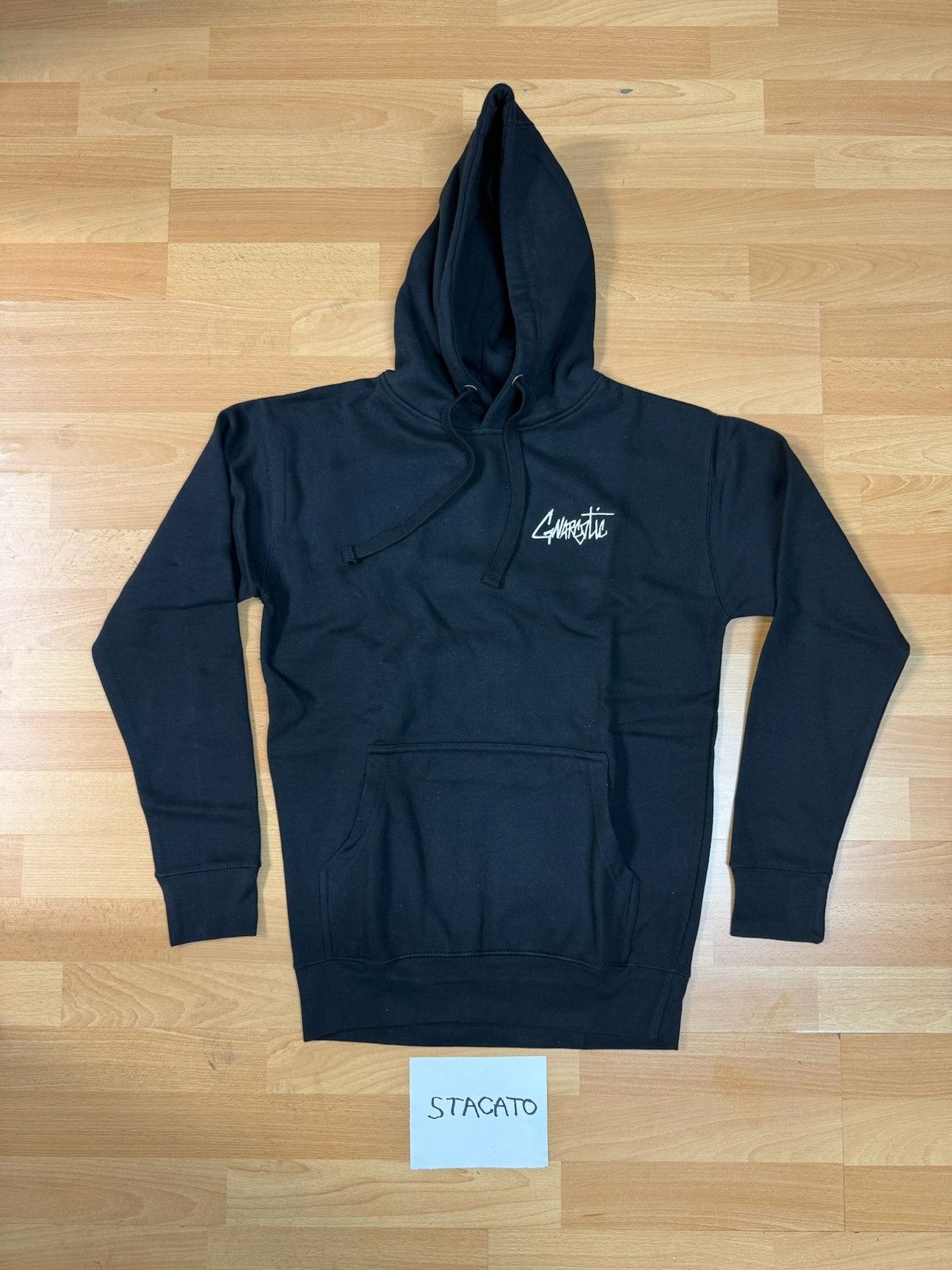 Gnarcotic × Rap Tees Gnarcotic Lil Gnar Embroidered Logo Hoodie Black Small Size US S / EU 44-46 / 1 - 1 Thumbnail