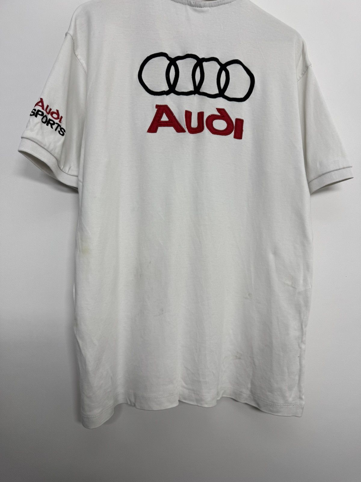 Audi Audi Sports Racing Polo T-Shirt Embroidered Size US L / EU 52-54 / 3 - 12 Thumbnail