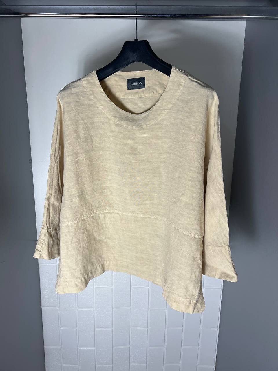 Japanese Brand VINTAGE OSKA LONG SLEEVE LINEN JAPAN STYLE CASUAL Y2K Size US M / EU 48-50 / 2 - 2 Thumbnail
