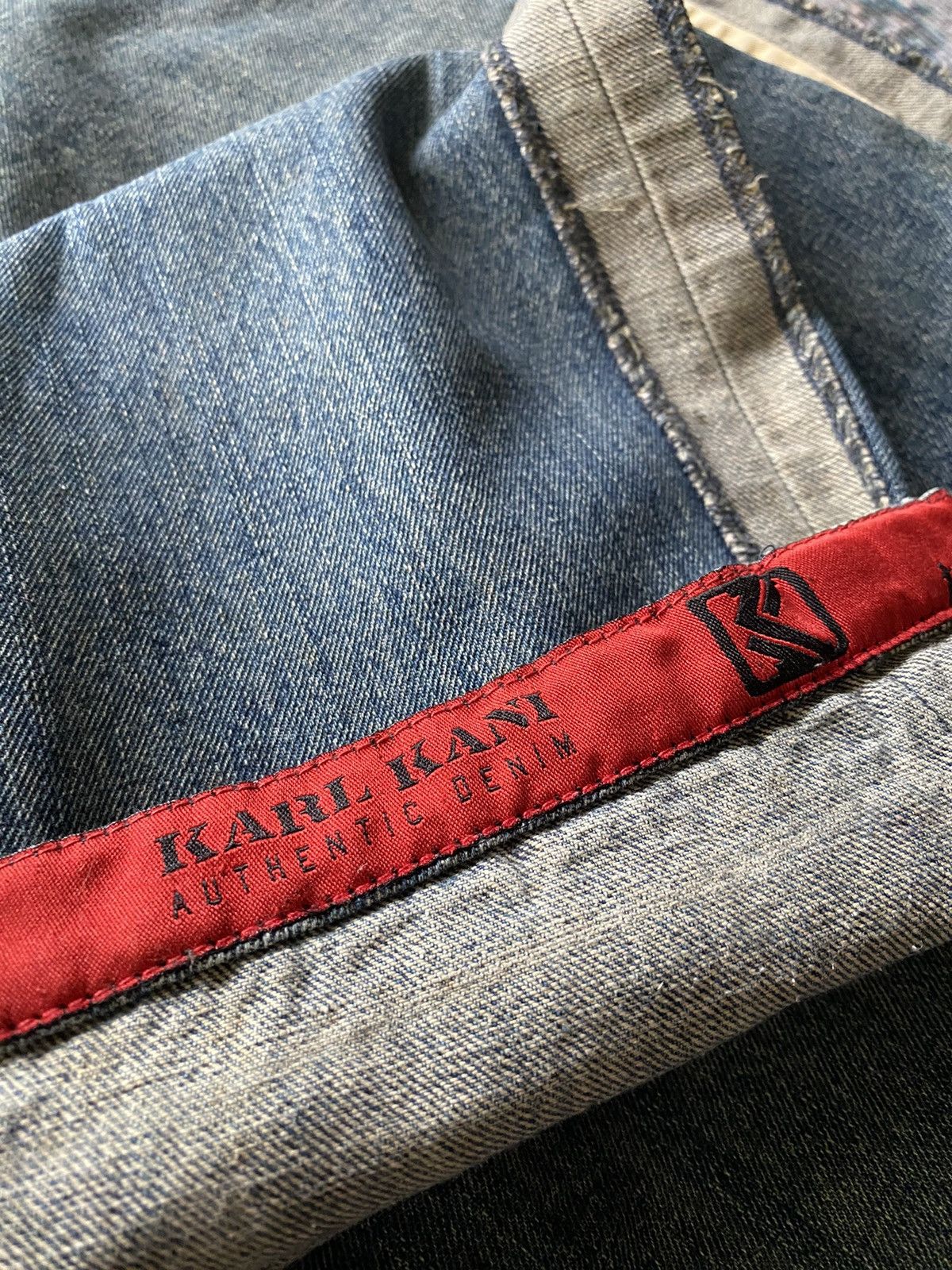 JNCO × Karl Kani Vintage Hip Hop Jeans Karl Kani Rare item Size US 30 / EU 46 - 11 Thumbnail