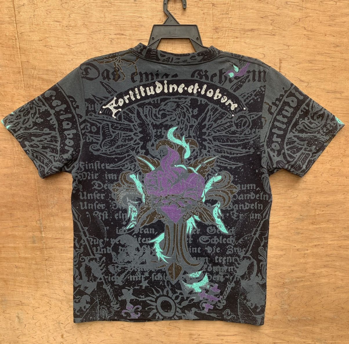 Art Comes First In.Ardua.tendit Full Print T Shirt Size US M / EU 48-50 / 2 - 5 Thumbnail