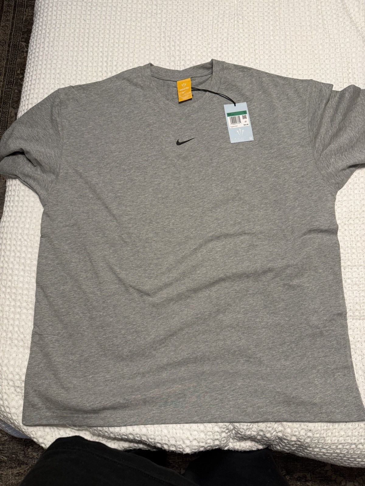 NOCTA × Nike Nike Nocta Grey Tee Size US XL / EU 56 / 4 - 1 Thumbnail