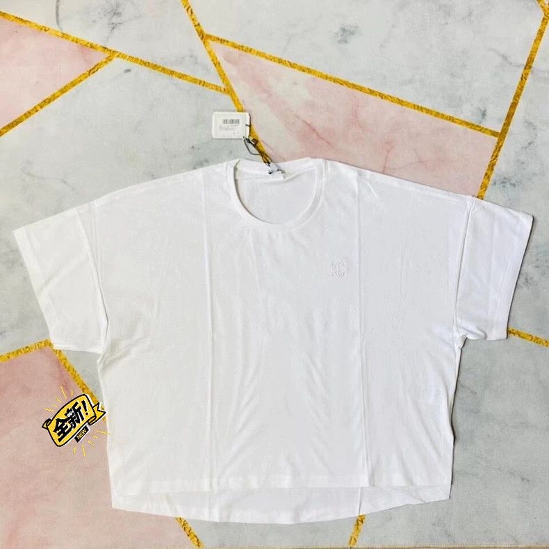 Loewe LOEWE White round neck shirt Size M / US 6-8 / IT 42-44 - 2 Thumbnail