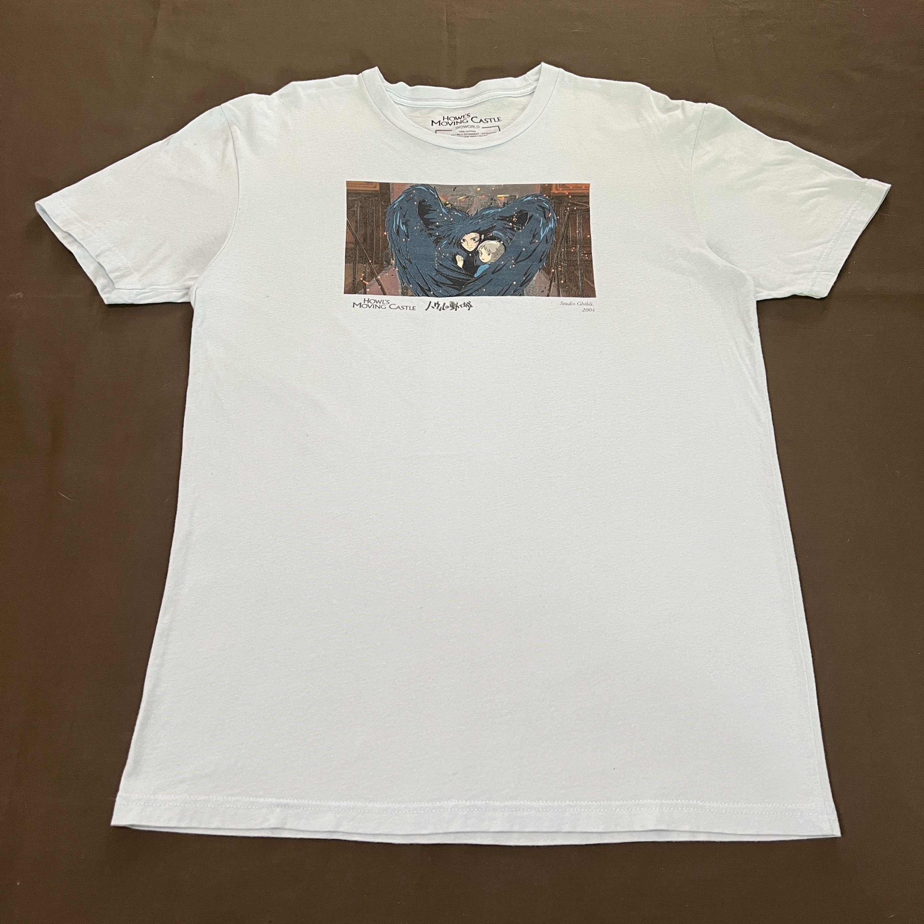 Anime 2004 Howl's Moving Castle Studio Ghibli Promo Tee anime Size US M / EU 48-50 / 2 - 2 Thumbnail