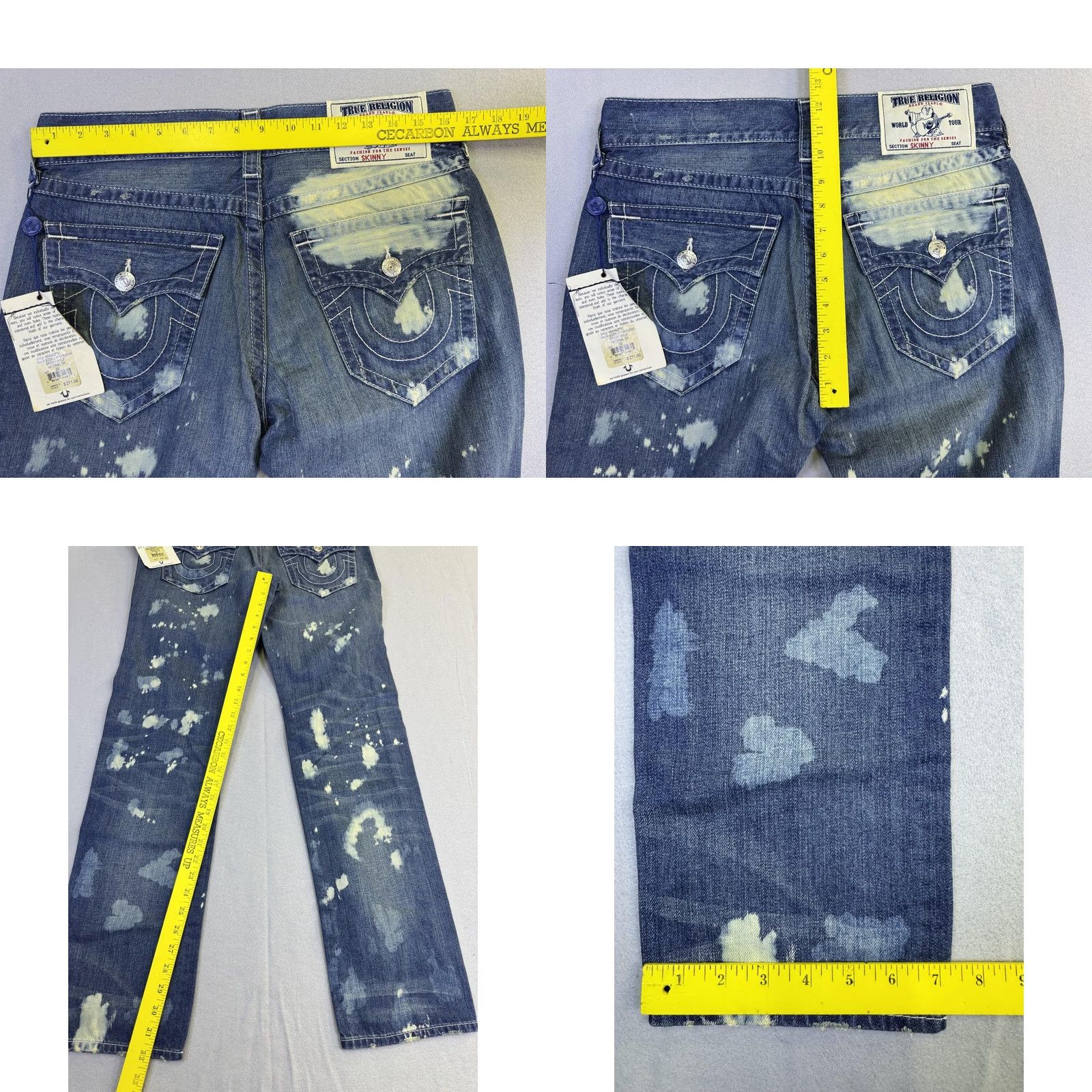 True Religion VINTAGE (no) Size US 32 / EU 48 - 9 Thumbnail