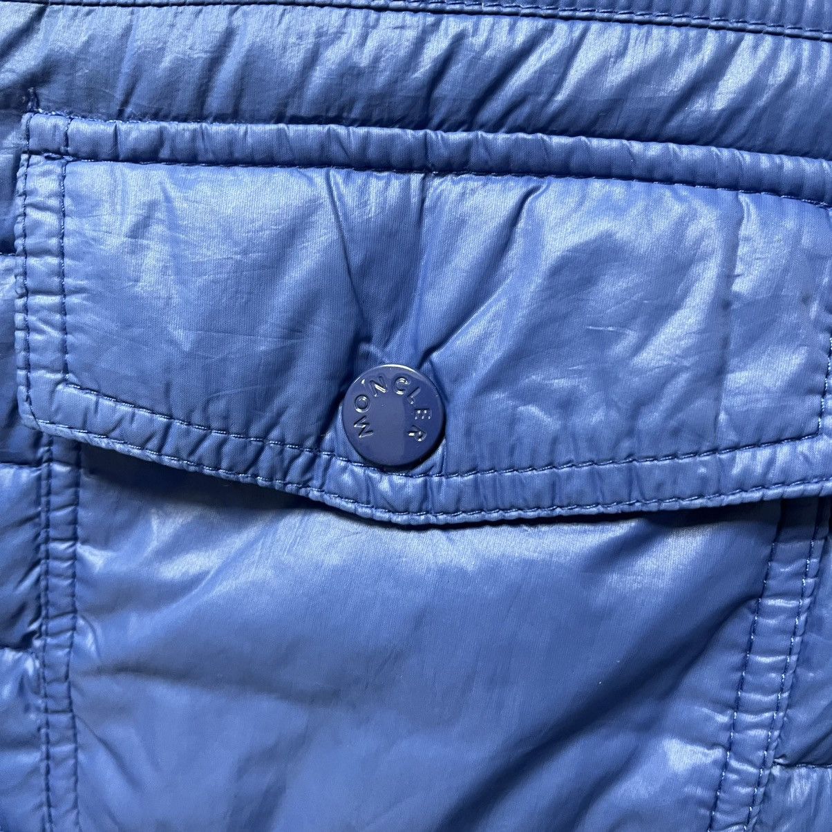 Moncler Moncler Puffer Jacket Blue Size S Size US S / EU 44-46 / 1 - 9 Thumbnail