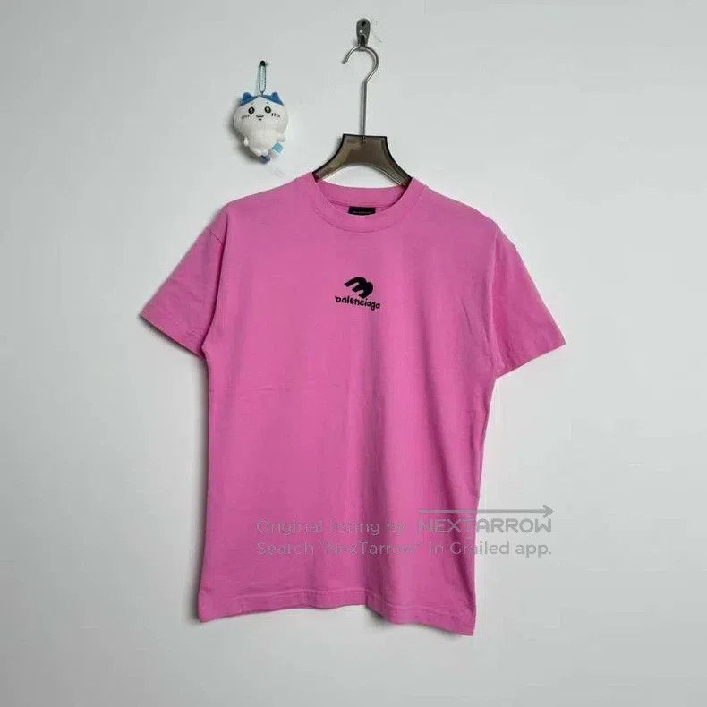 Balenciaga Balenciaga Pink 3B Graffiti Short Sleeve Size US XS / EU 42 / 0 - 1 Thumbnail