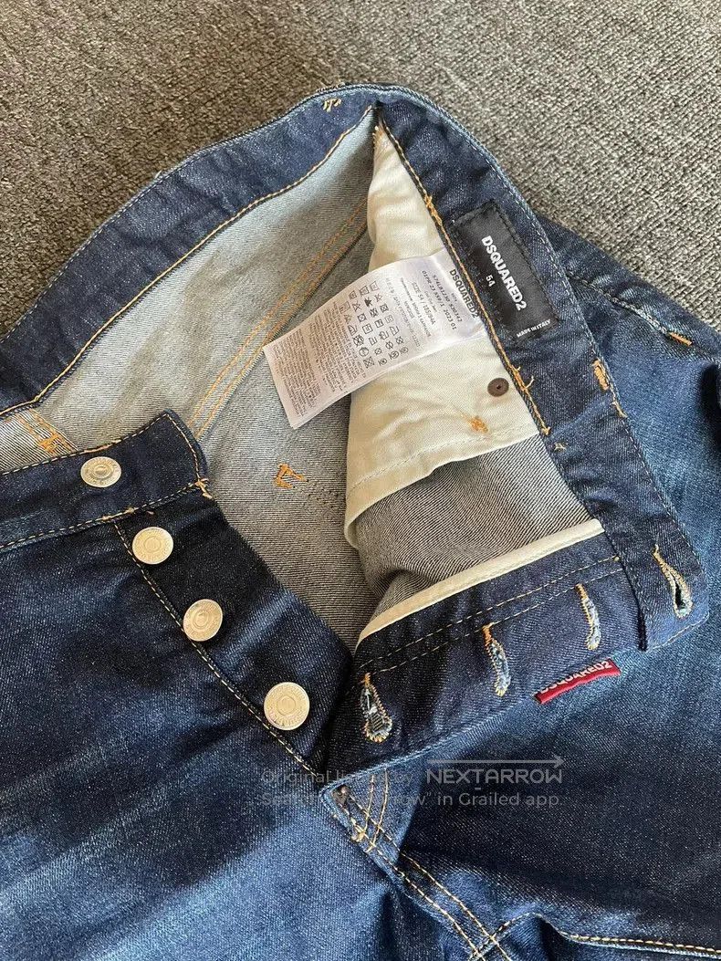 Dsquared2 DSquared2 2023 Collection Stretch Jeans. Size US 36 / EU 52 - 5 Thumbnail