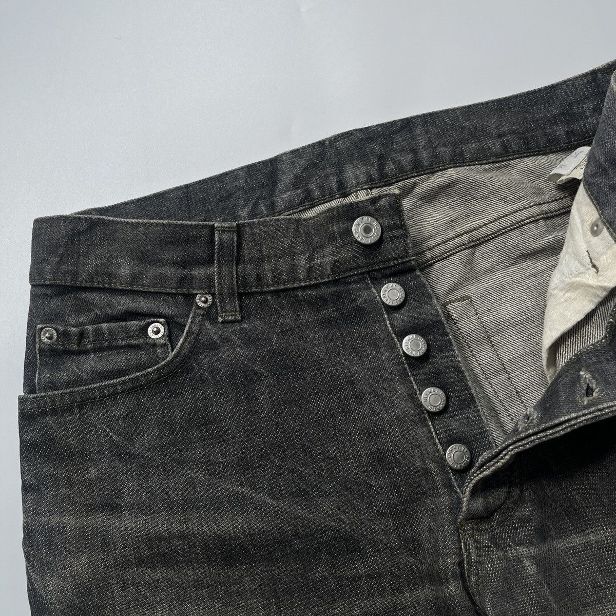 Helmut Lang Helmut Lang Super Black Denim Size US 30 / EU 46 - 6 Thumbnail