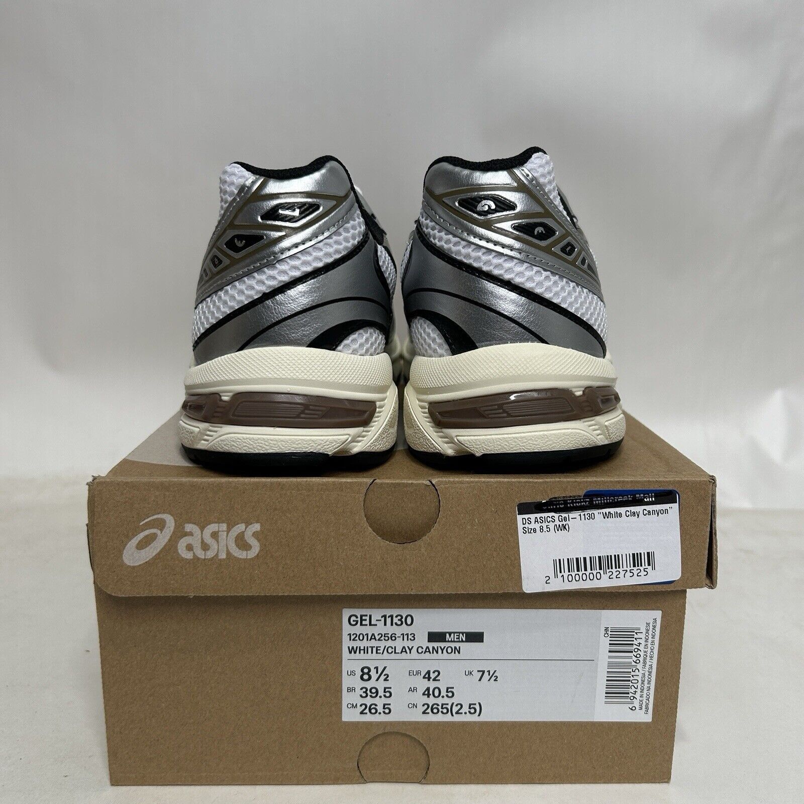 Asics ASICS Gel-1130 “White Clay Canyon” 2024 Size US 8.5 / EU 41-42 - 4 Thumbnail