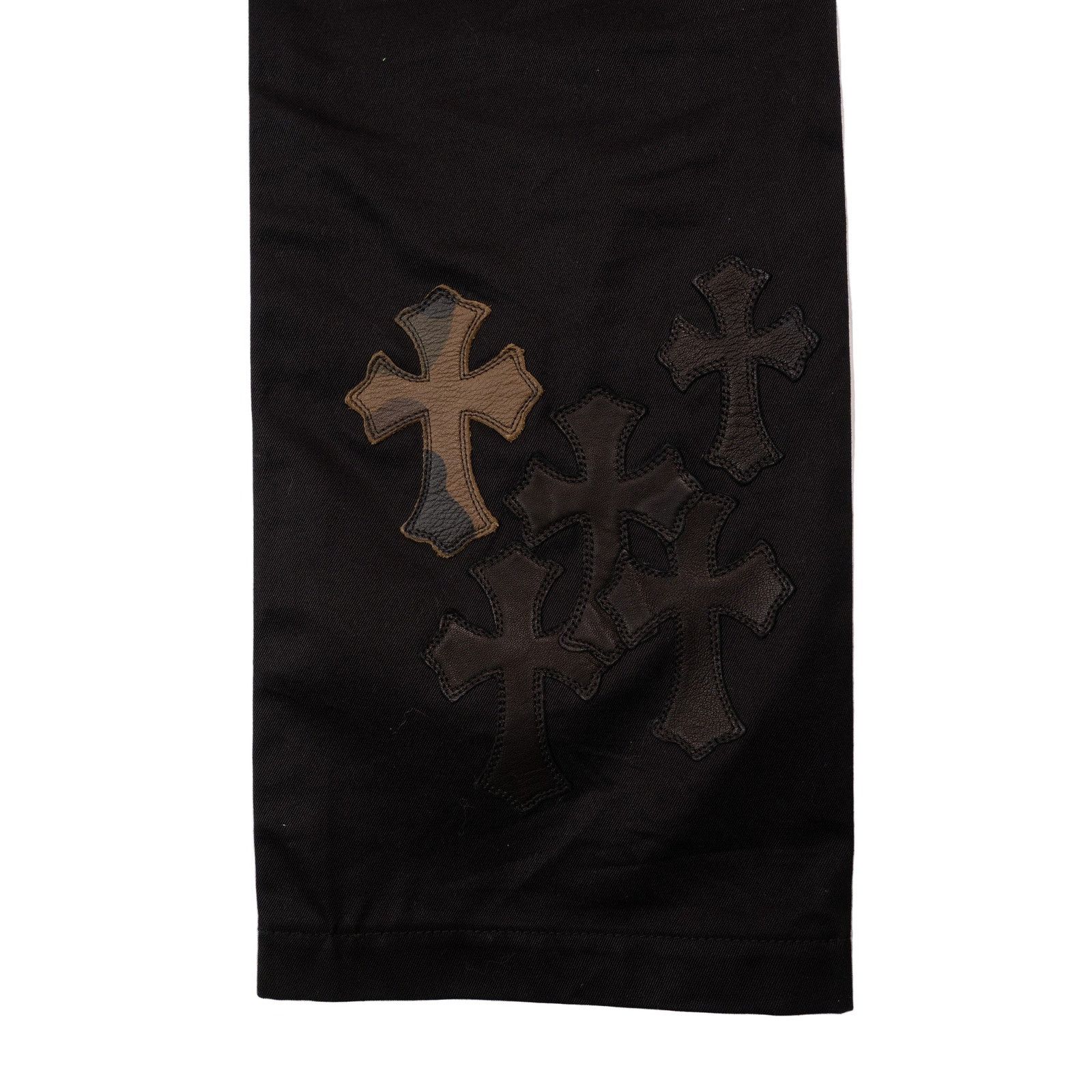 Chrome Hearts Camouflage Cross Black Chinos Jeans Size US 31 - 10 Thumbnail