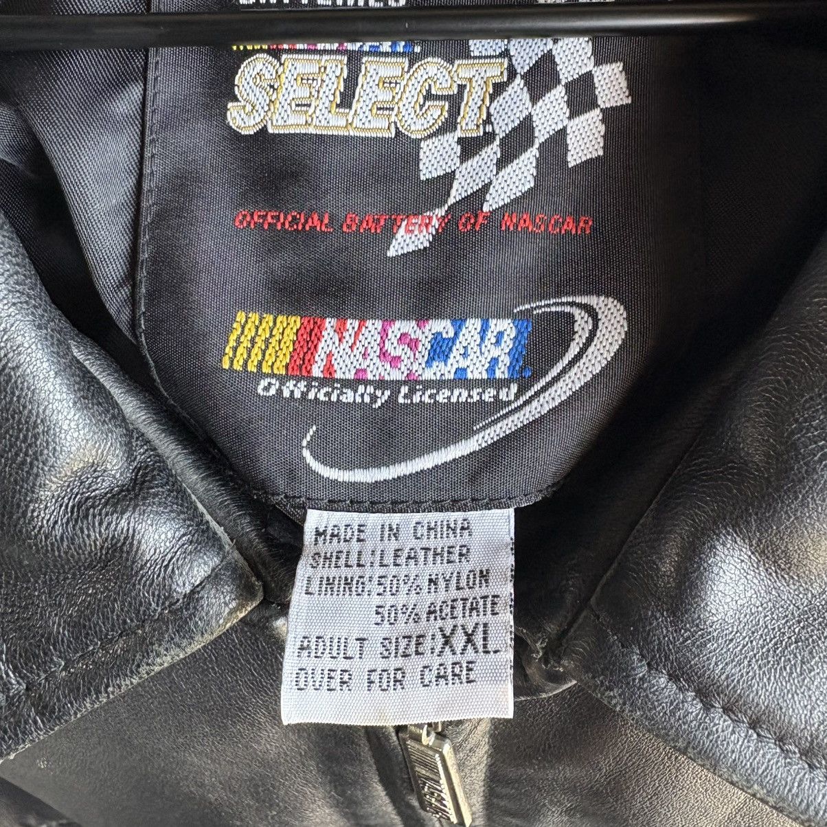 NASCAR Vintage Men’s Sz 2XL Nascar 2000 Genuine Leather Jacket Size US XXL / EU 58 / 5 - 10 Thumbnail