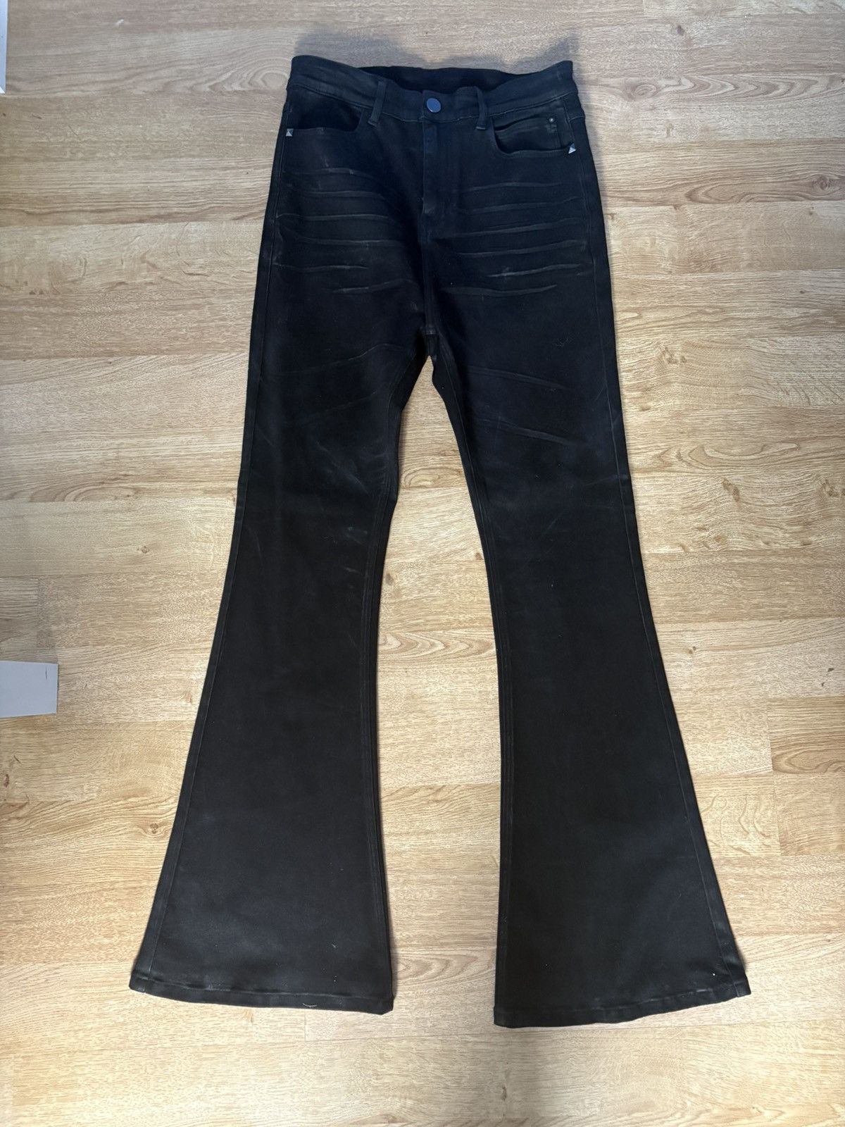 witnessvalley フレアパンツ oil spill witnessvalley フレアパンツ oil spill witnessvalley フレアパンツ