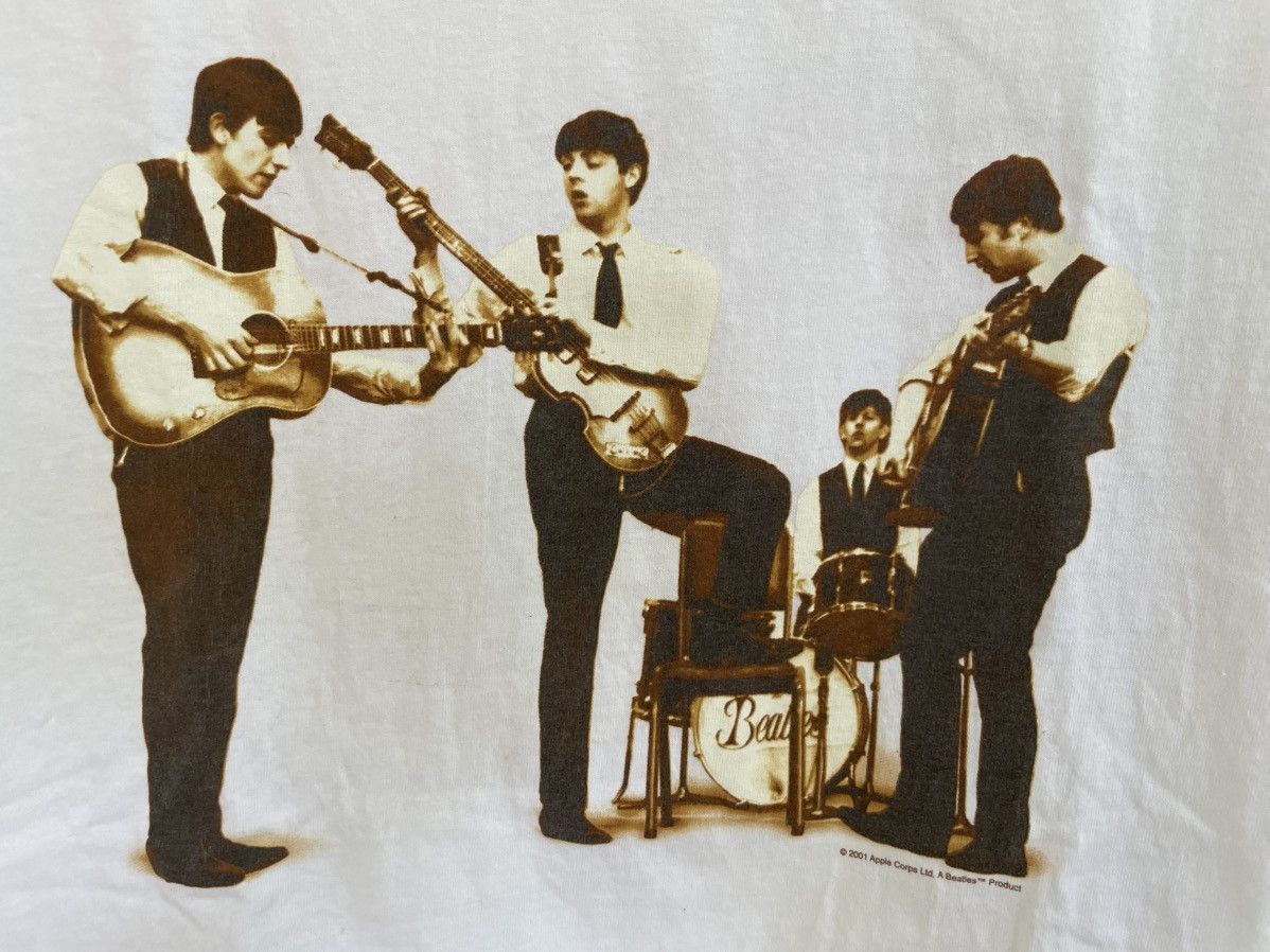 Band Tees Vintage Y2K The Beatles Apple corps promo t shirt Size US L / EU 52-54 / 3 - 5 Thumbnail