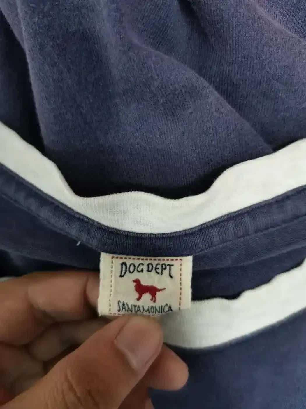 Vintage Vintage Dog Dept Santamonica T-shirt Size US XL / EU 56 / 4 - 3 Thumbnail