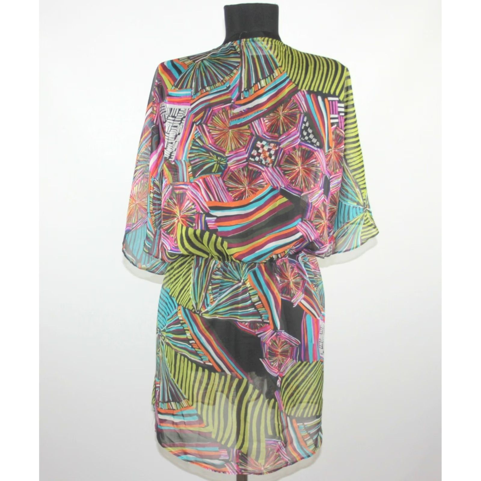 Desigual Desigual Blouse Shirt M Multicoloured 3/4 Sleeve Womens Size M / US 6-8 / IT 42-44 - 6 Thumbnail
