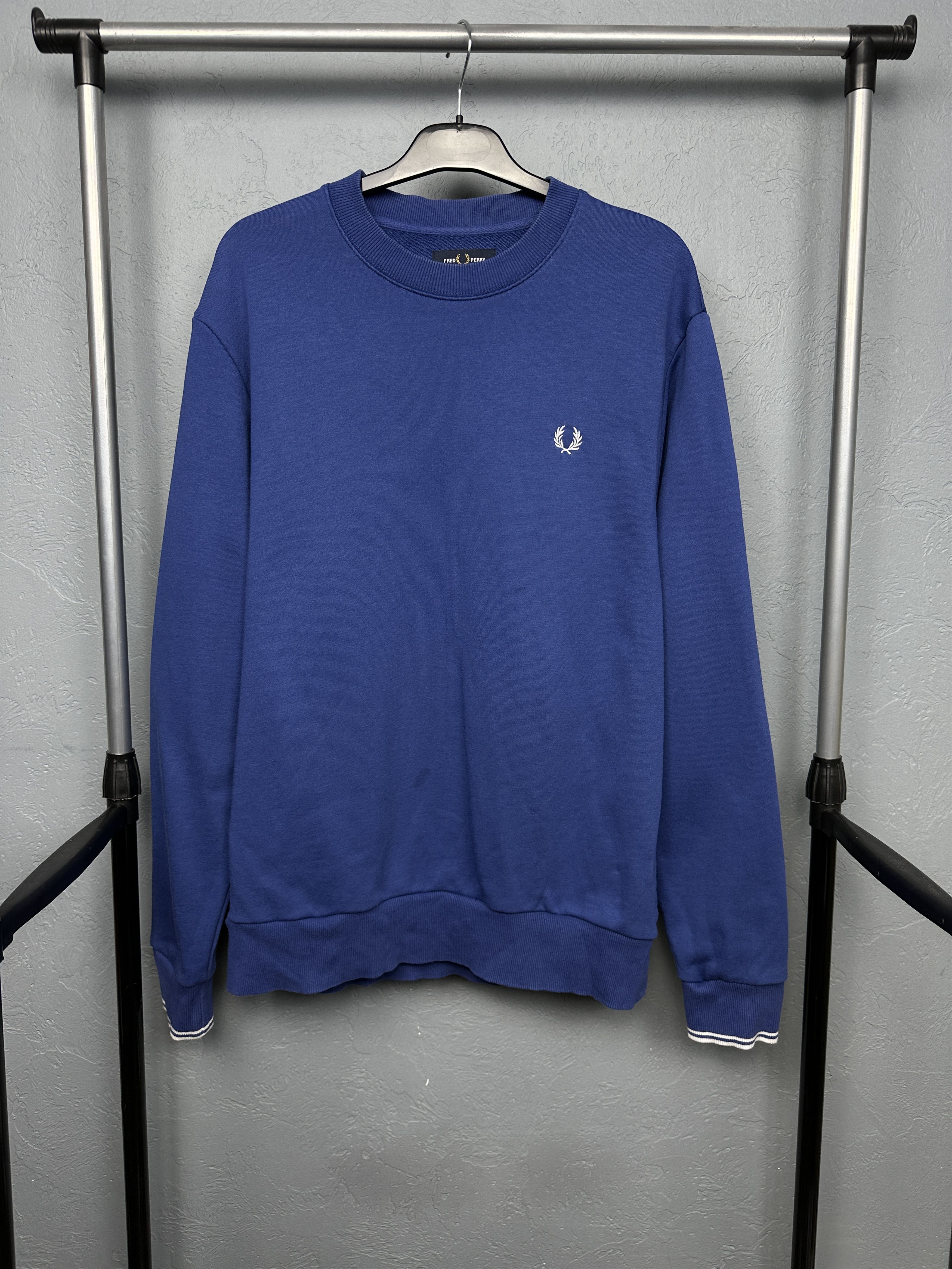 Fred Perry Fred Perry Mens Crew Neck Sweatshirt Size US XL / EU 56 / 4 - 1 Thumbnail
